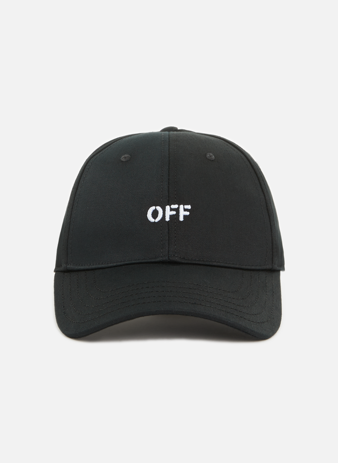 قبعة بشعار OFF-WHITE