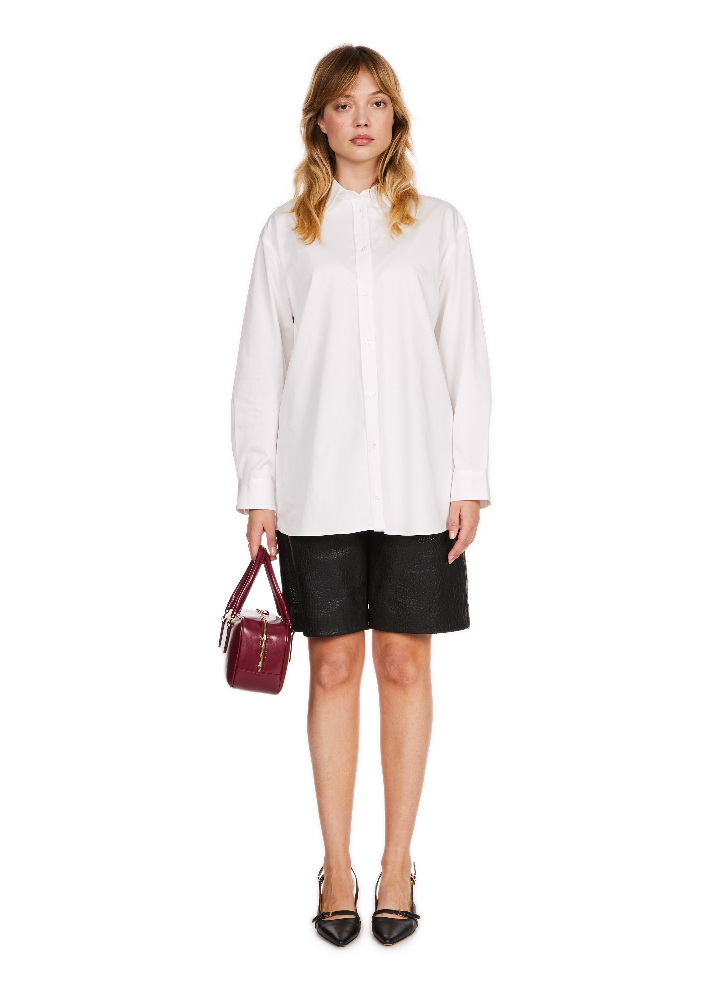 Erika leather handbag SAISON 1865 Pink