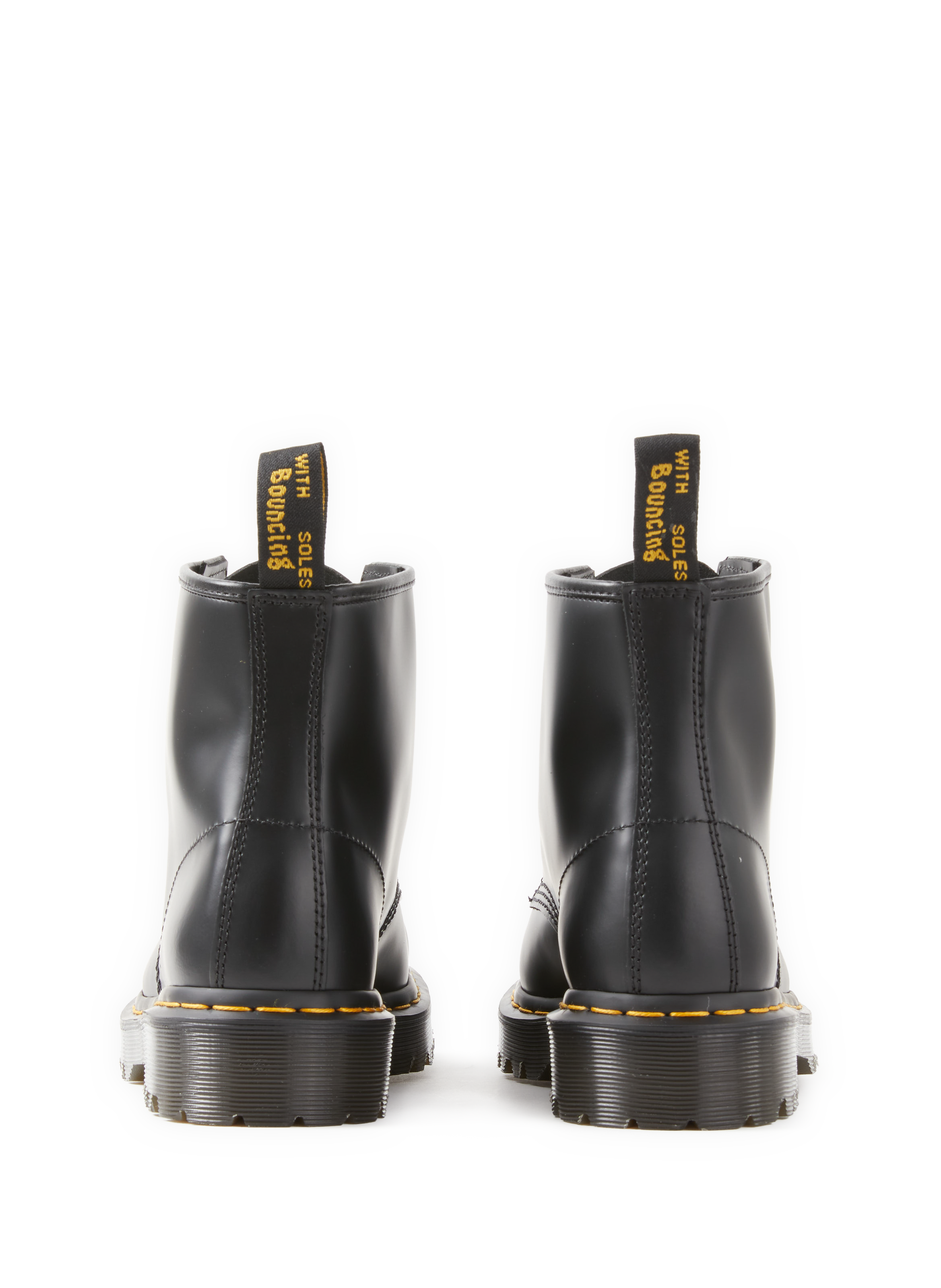 Ankle boots with silver tips DR. MARTENS Black