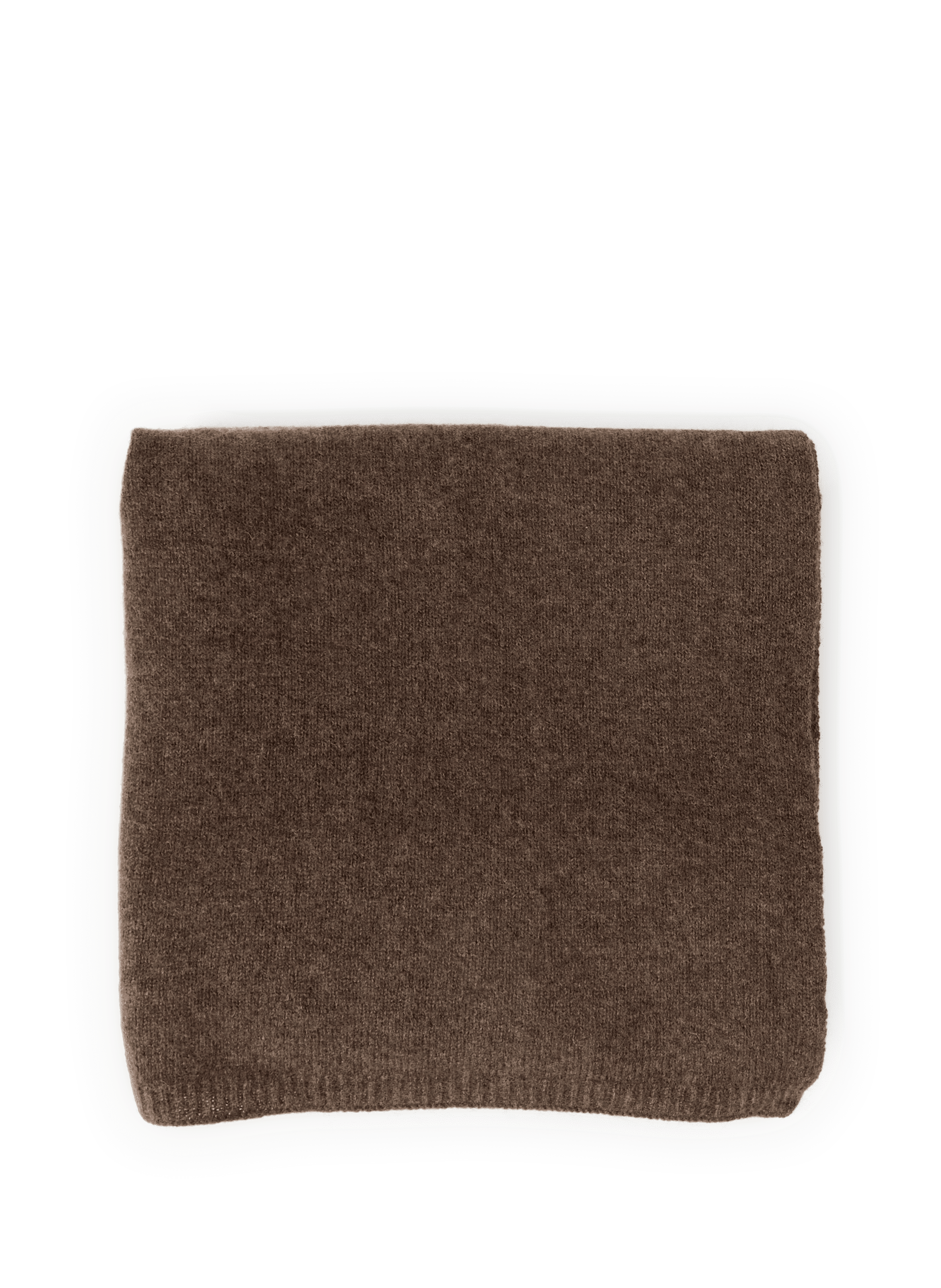 AU PRINTEMPS PARIS Cashmere Scarf Brown