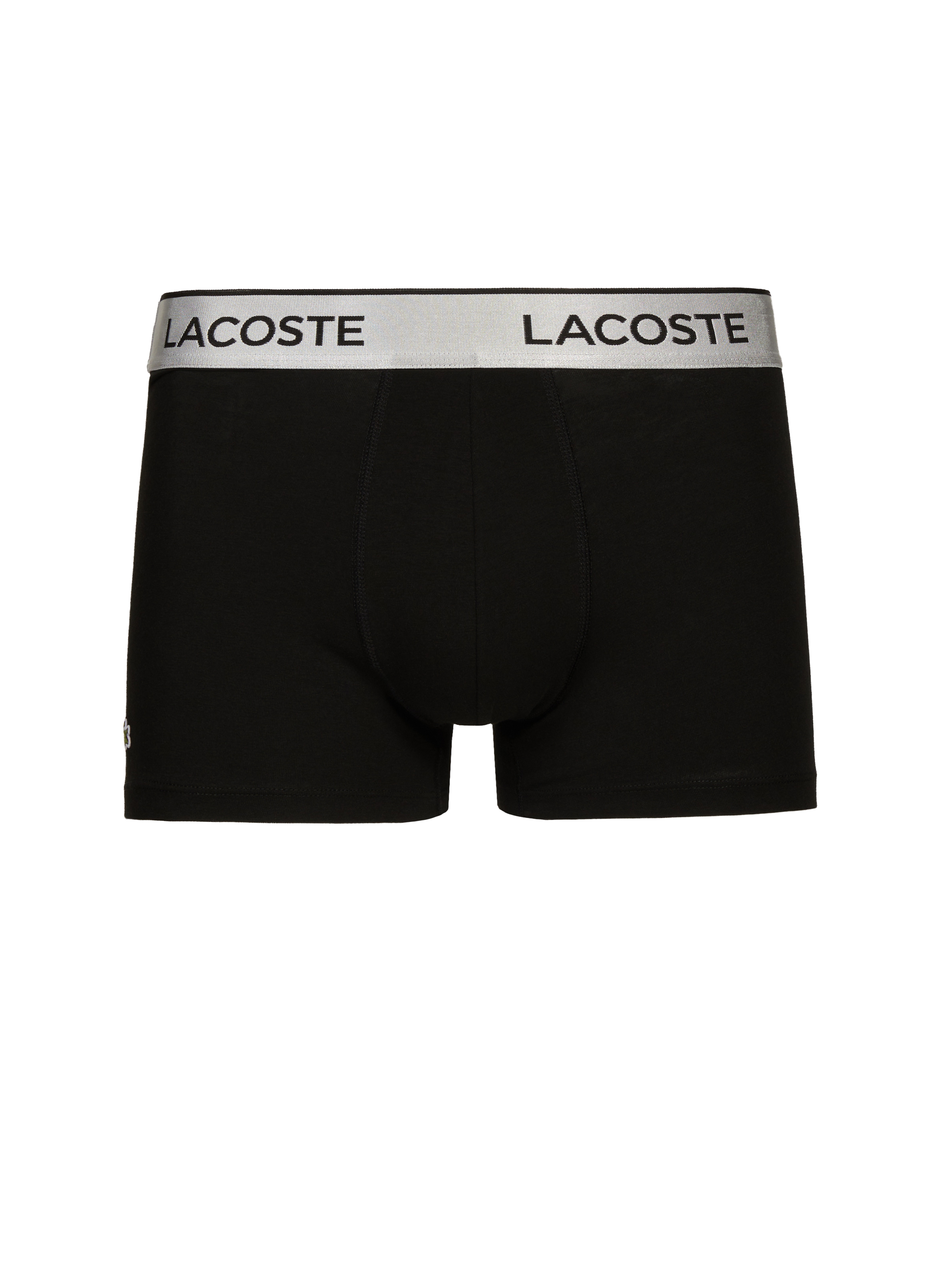 Lot de 3 boxers en coton mélangé LACOSTE Multicolore