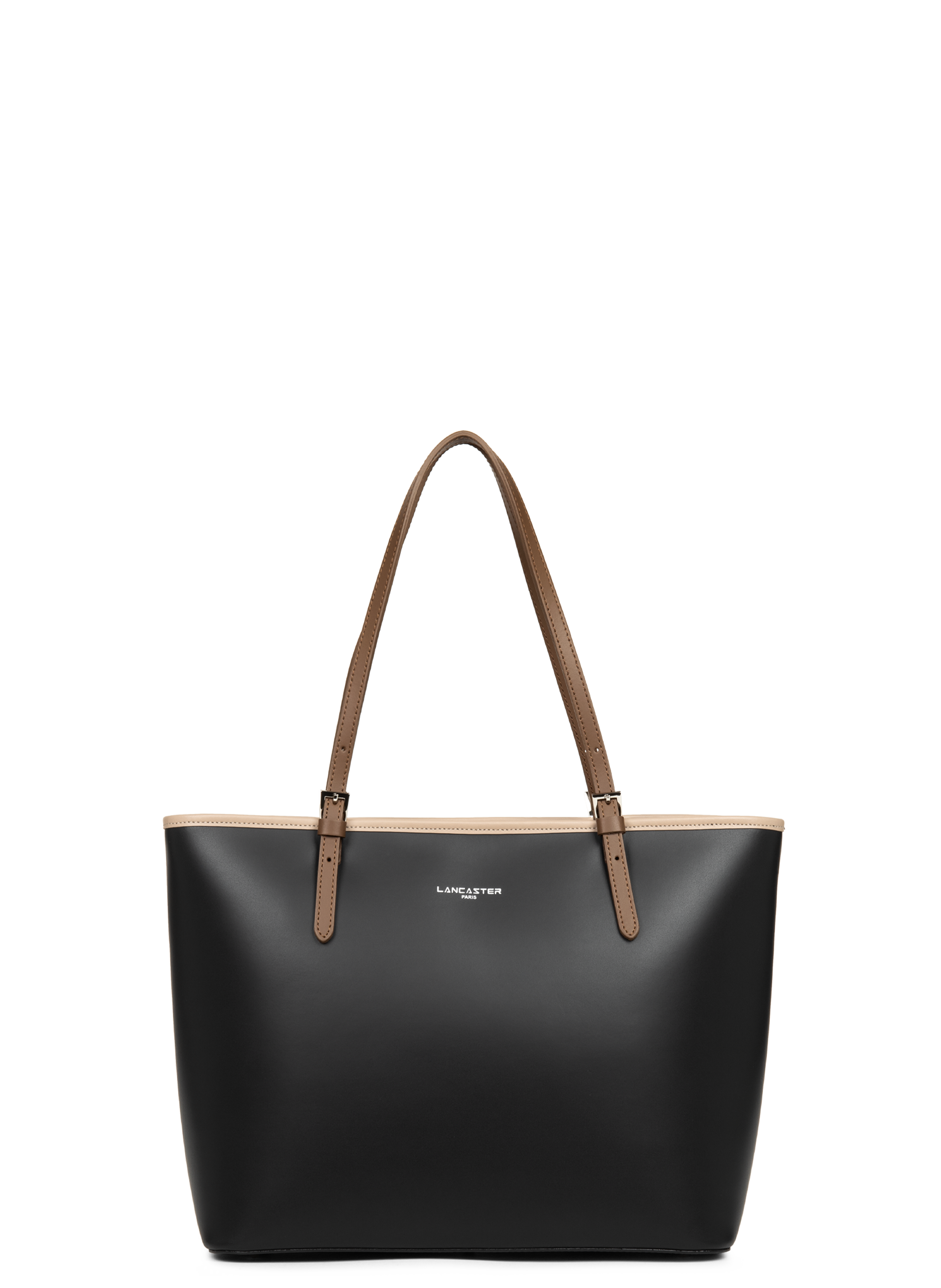 LANCASTER Large tote bag - Smooth Black
