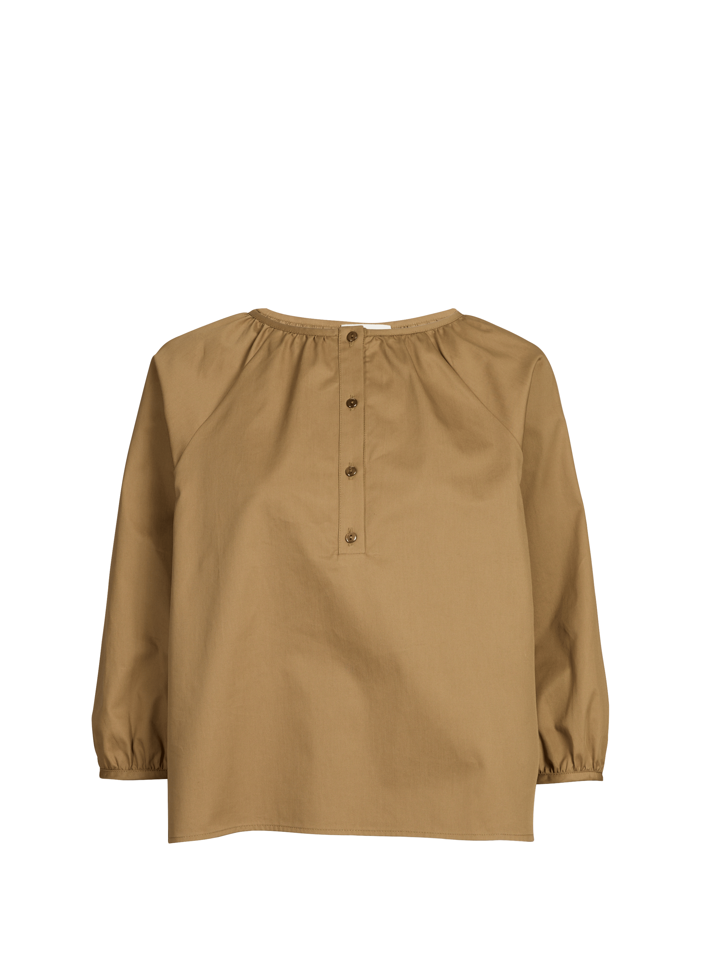 Thick cotton blouse SAISON 1865 Brown