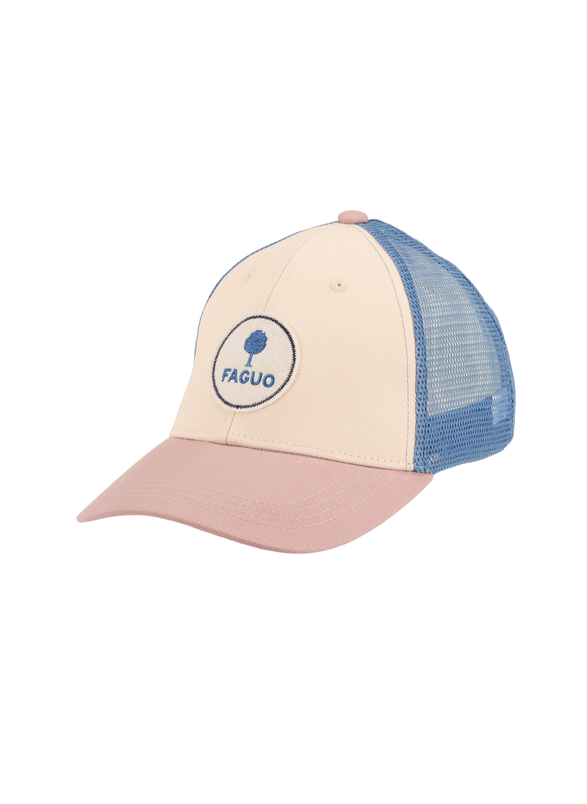 Recycled cotton Trucker cap FAGUO Multicolour