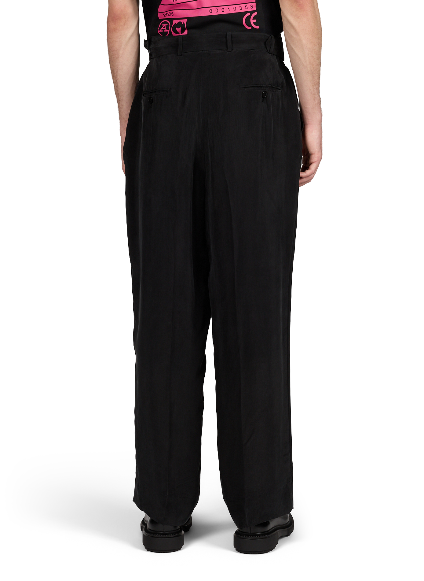 Wide-leg trousers Black