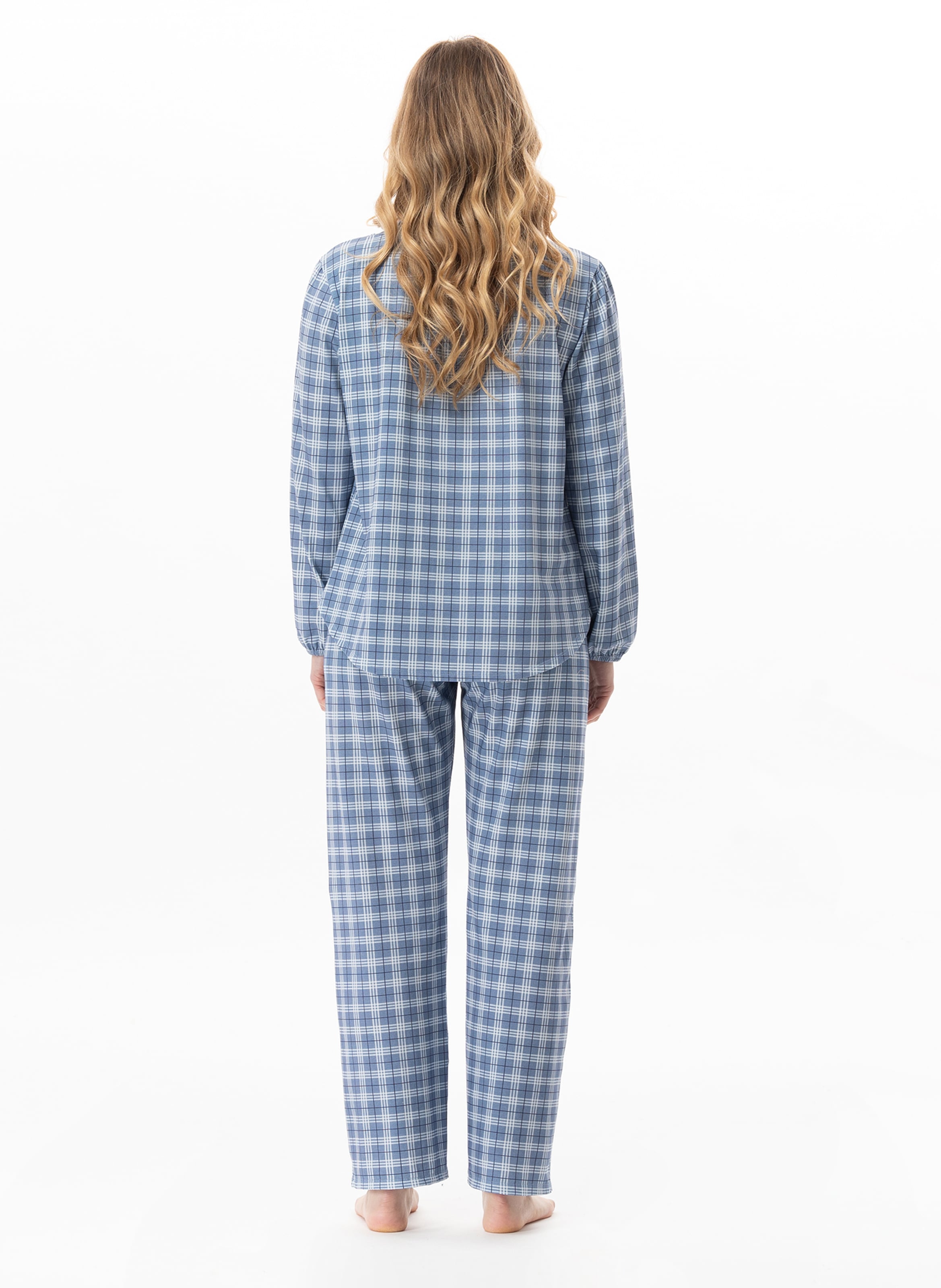 Pyjama en coton modal club 102 LE CHAT Bleu
