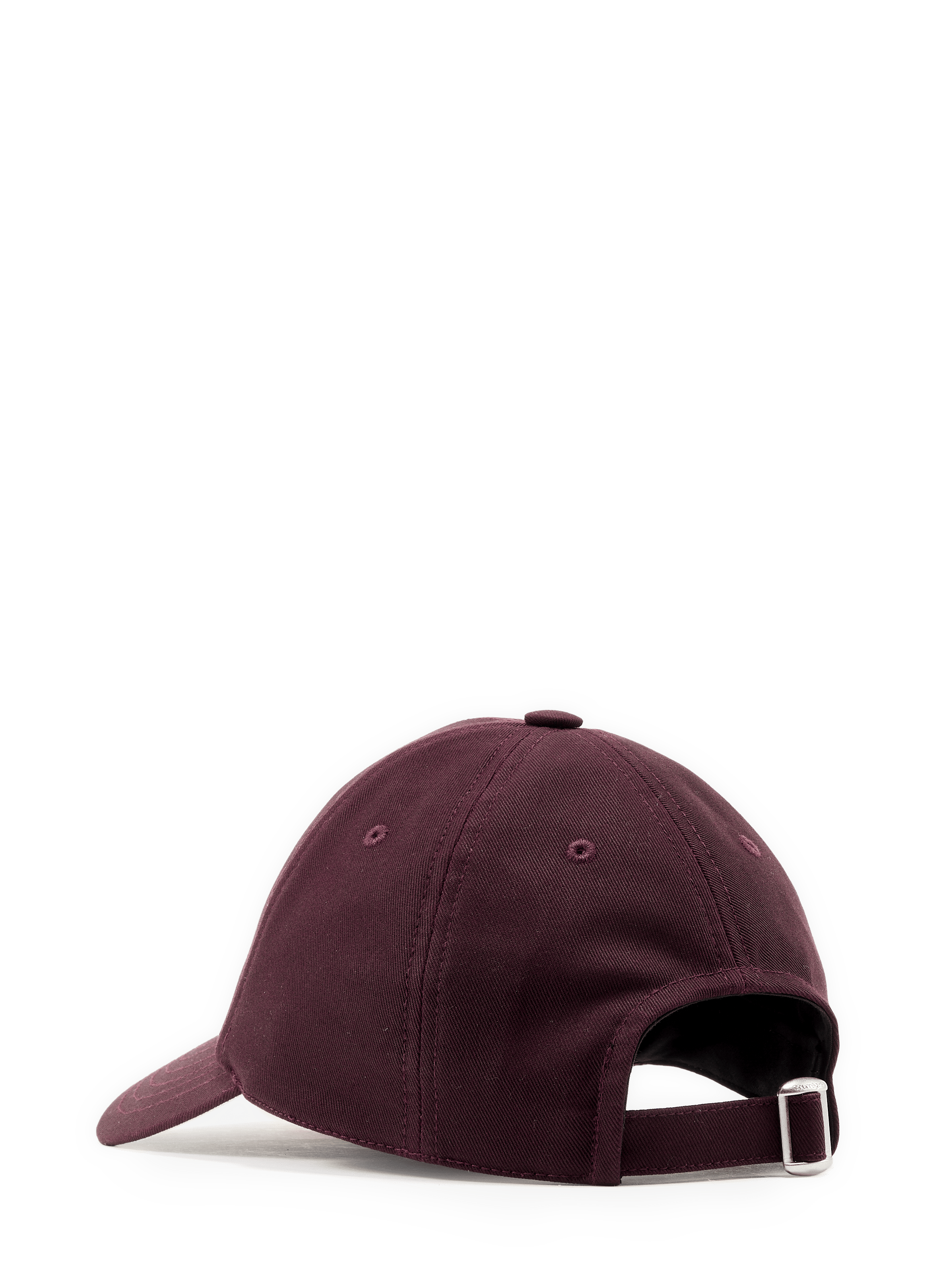 Cotton logo baseball cap COURRÈGES Red