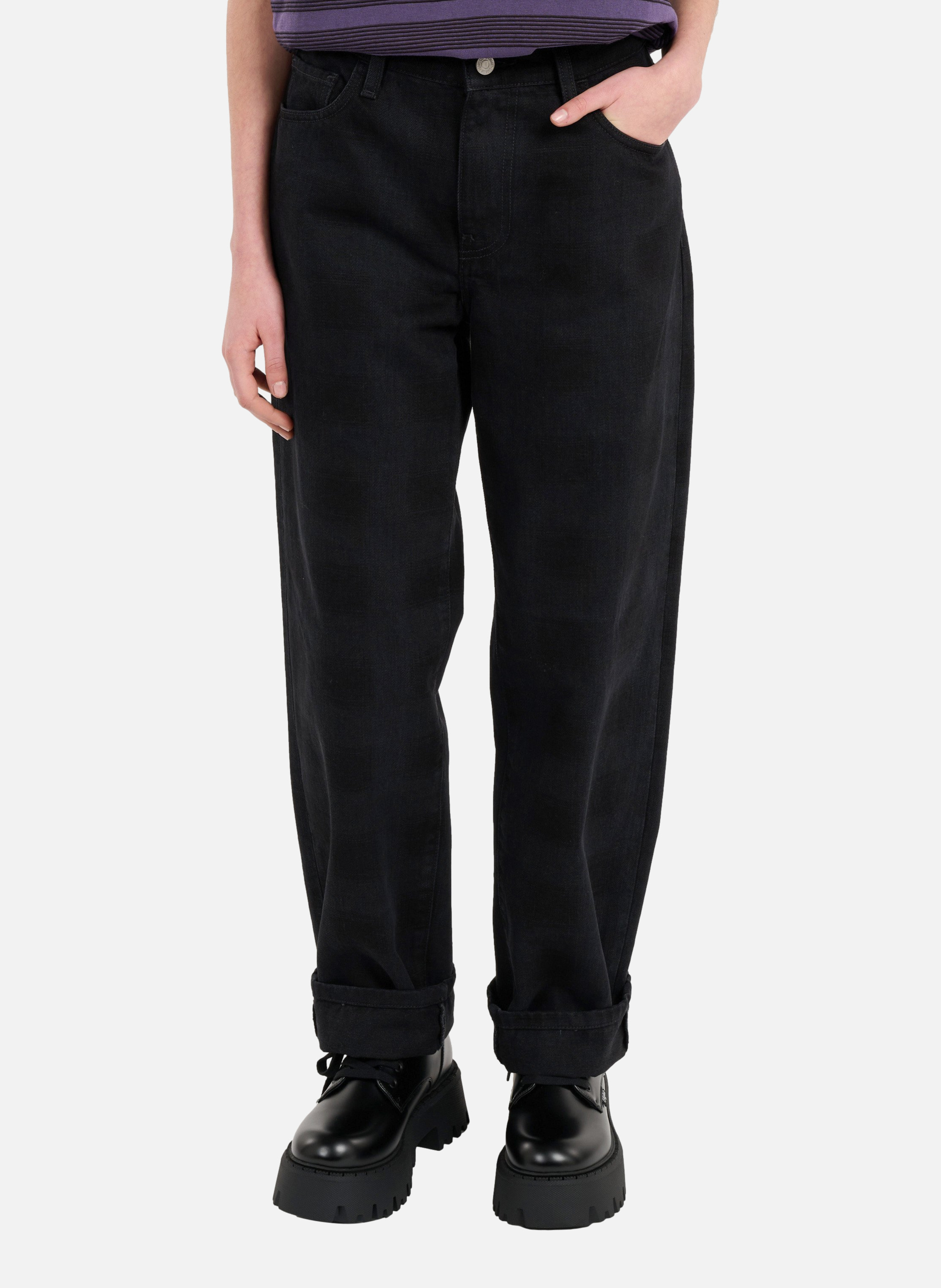 Pantalon w' everson pant CARHARTT WIP Noir