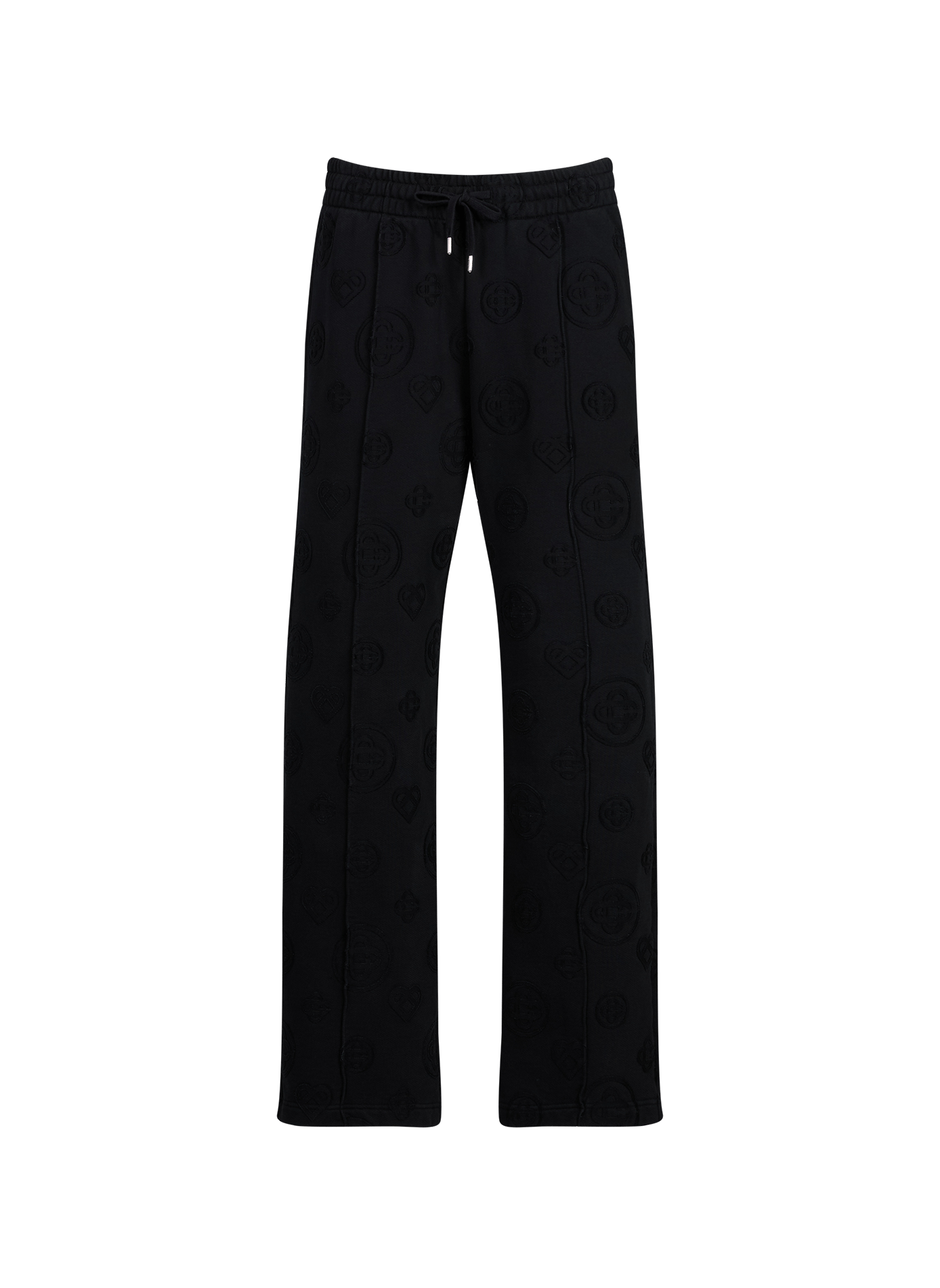 Logo-Baumwollhose CASABLANCA PARIS Schwarz