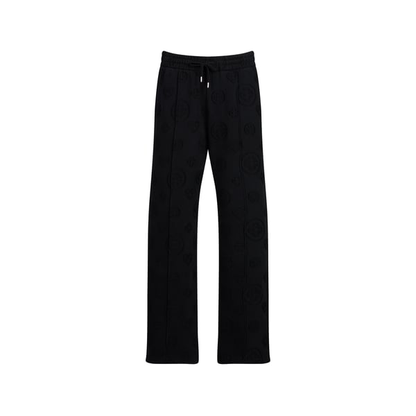 Pantalon logotypé en coton Pantalon logotypé en coton