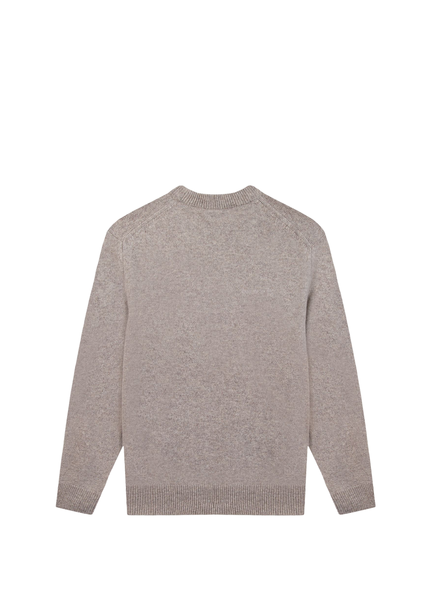 Pull oversize col rond en laine MAISON LABICHE Beige