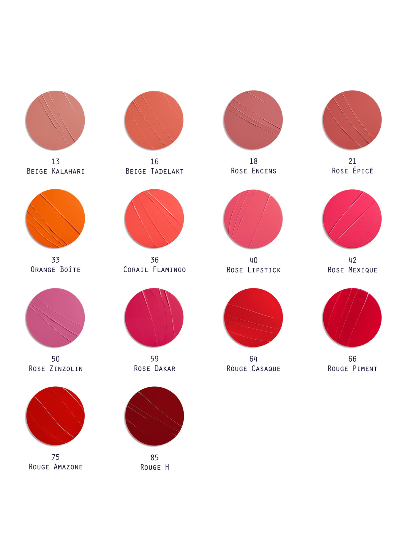 Rouge Hermès, Rouge à lèvres satiné HERMÈS 85 - rouge h