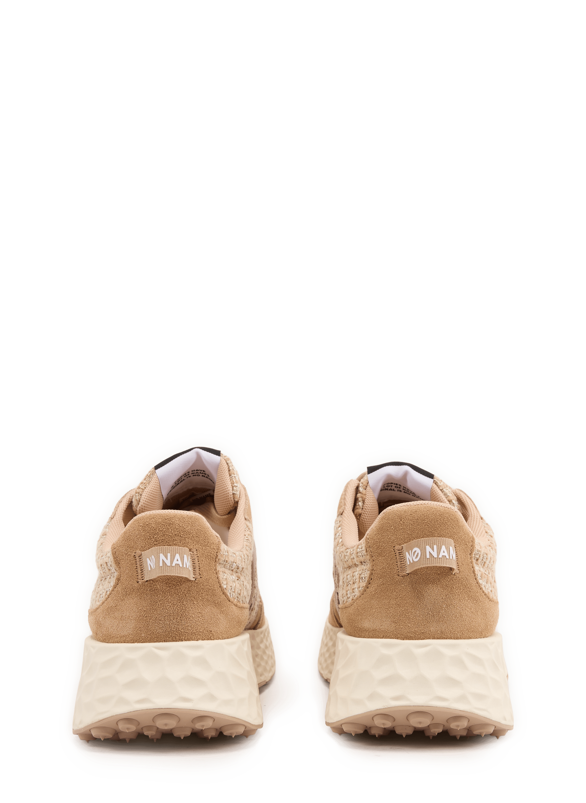 Baskets basses Carter Jogger W en cuir mélangé NO NAME Beige