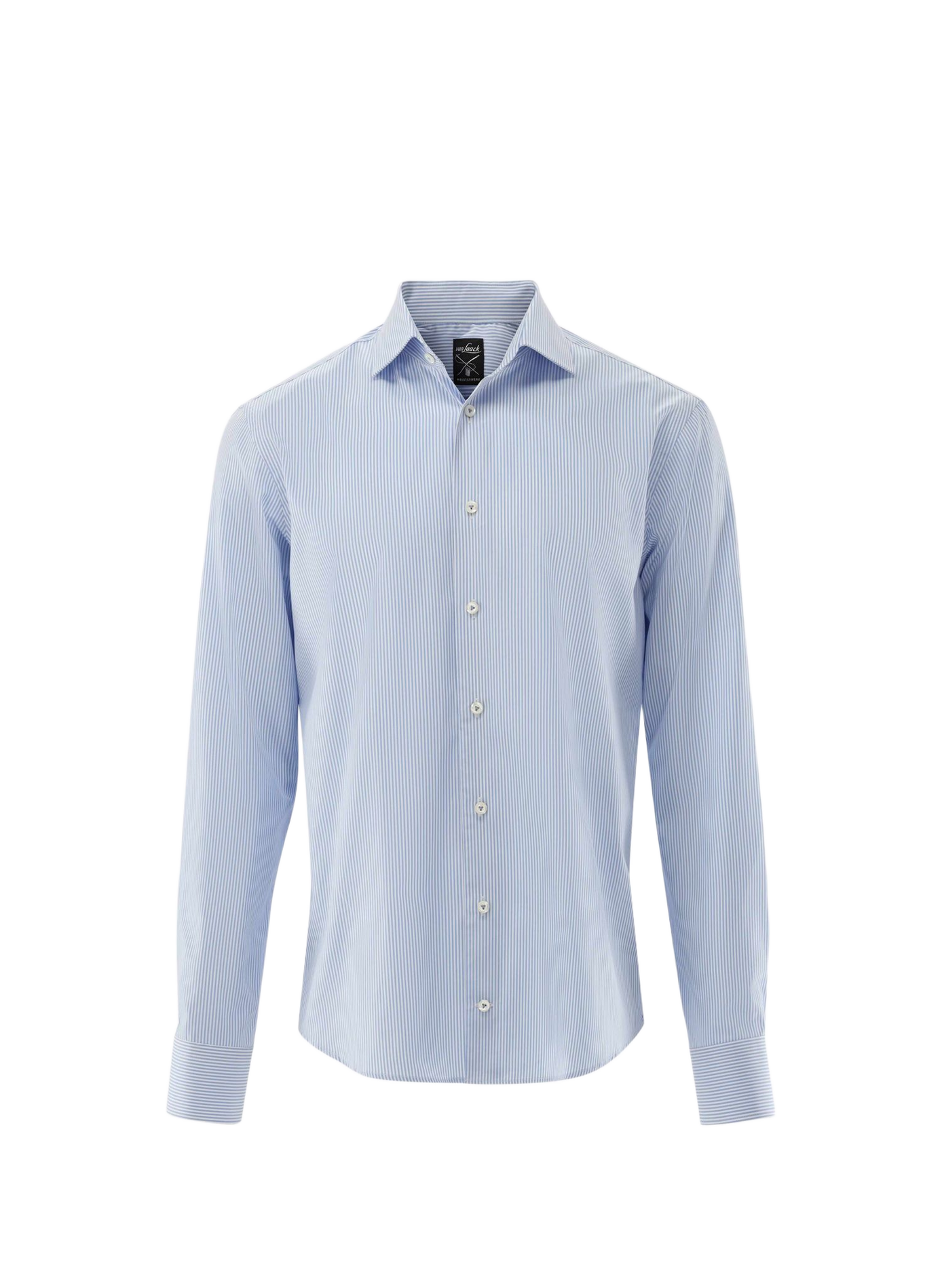 Recht gestreept overhemd VAN LAACK Blauw