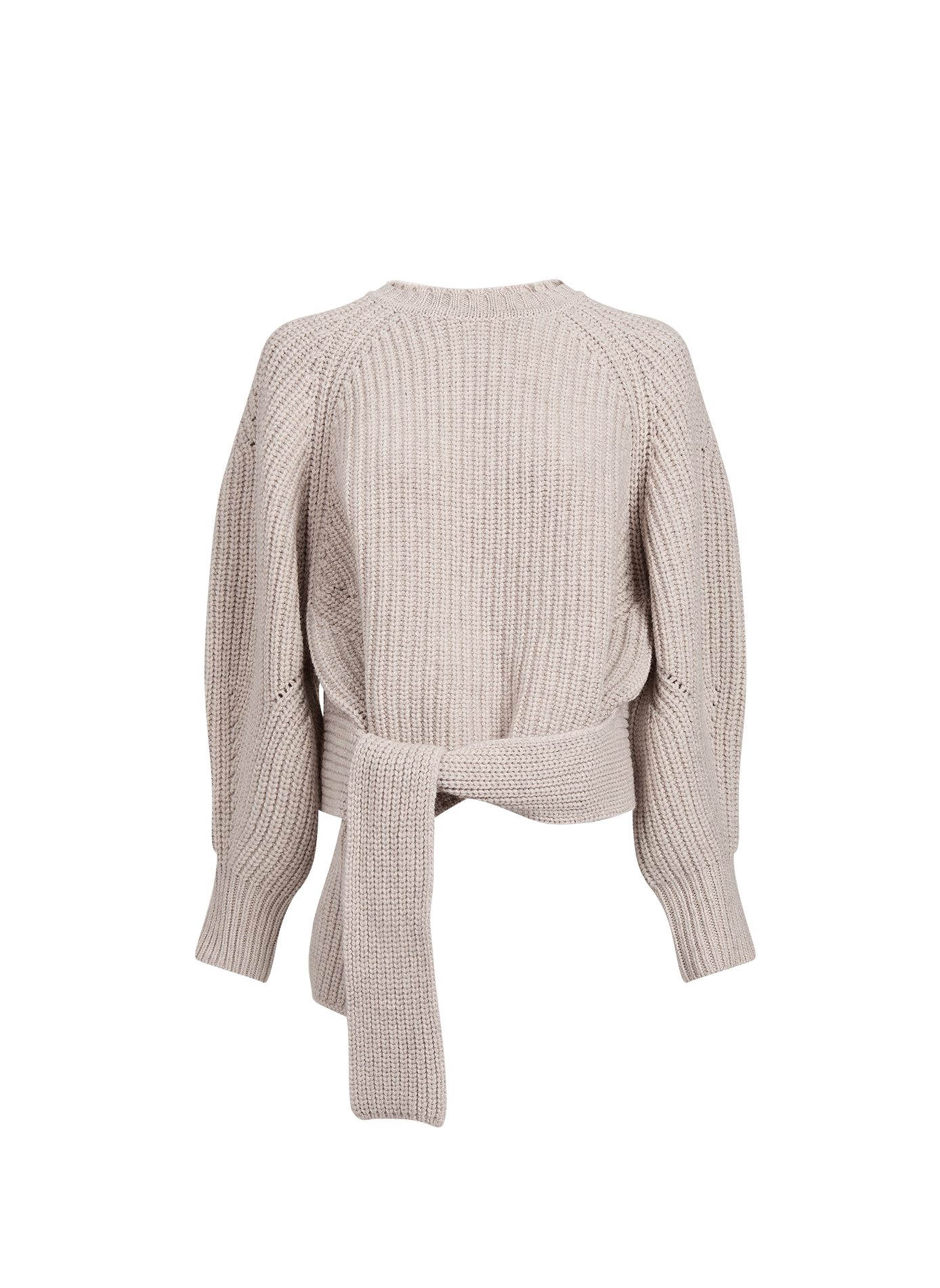 Oversized Mylene wool sweater BERENICE Beige
