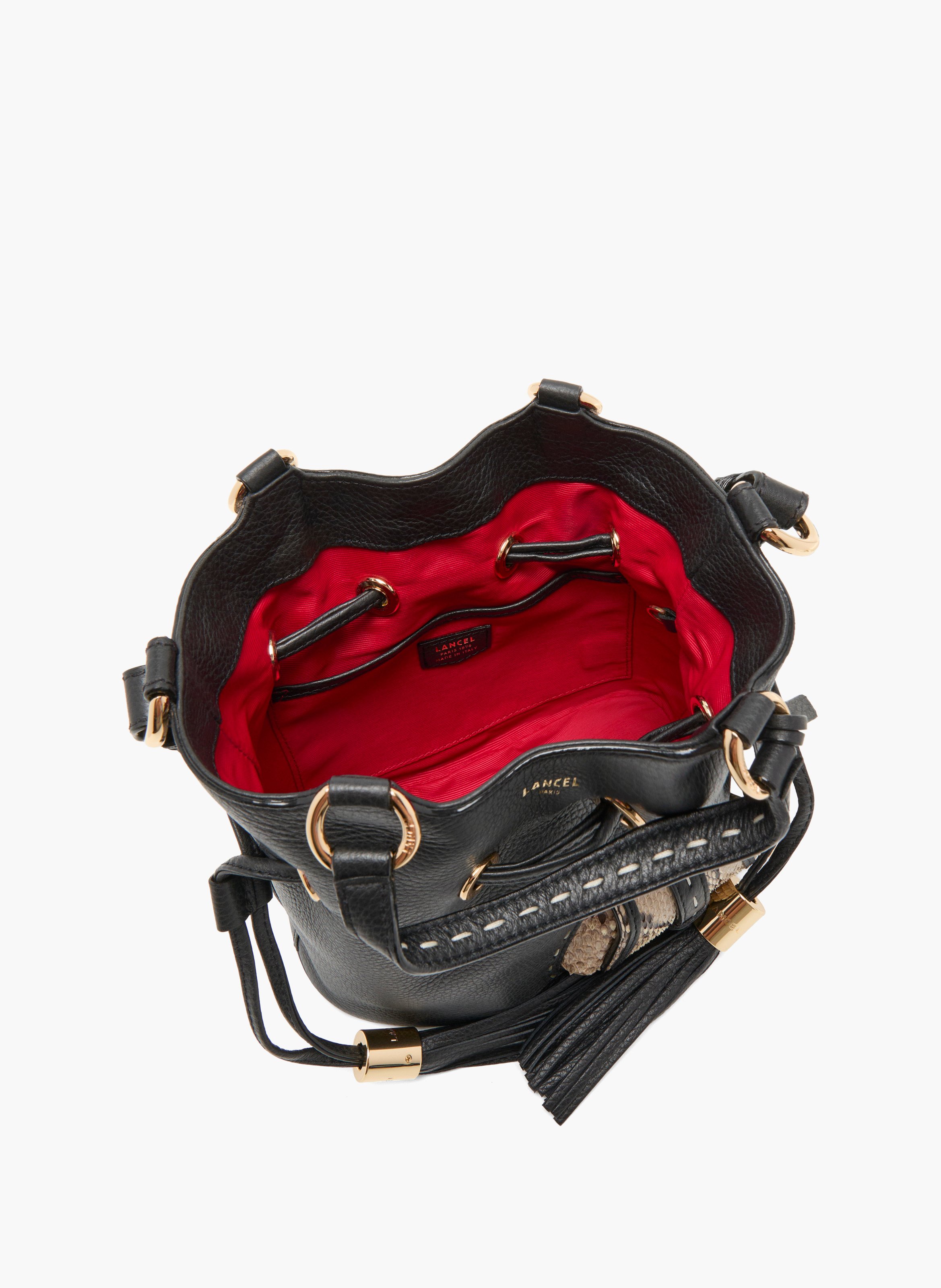 Sac seau lancel premier flirt LANCEL Noir