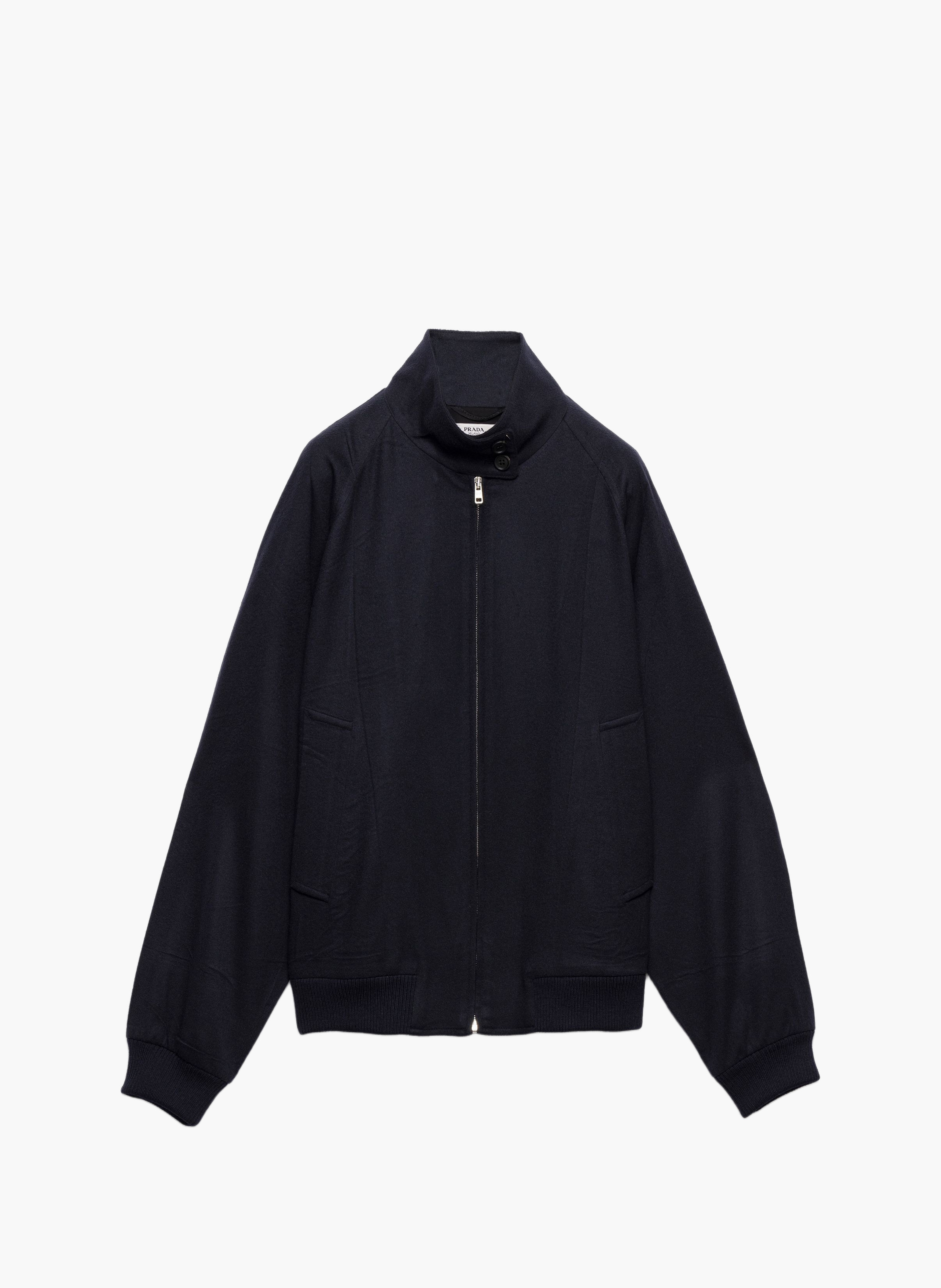 Veste en cachemire PRADA Bleu
