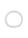 Bracelet entrelacs le 21g en argent lisse poli | Argent by LE GRAMME LE GRAMME Bracelet entrelacs le 21g en argent lisse poli | Argent