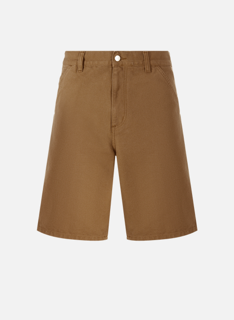 Shorts aus Bio-Baumwolle BraunCARHARTT WIP 