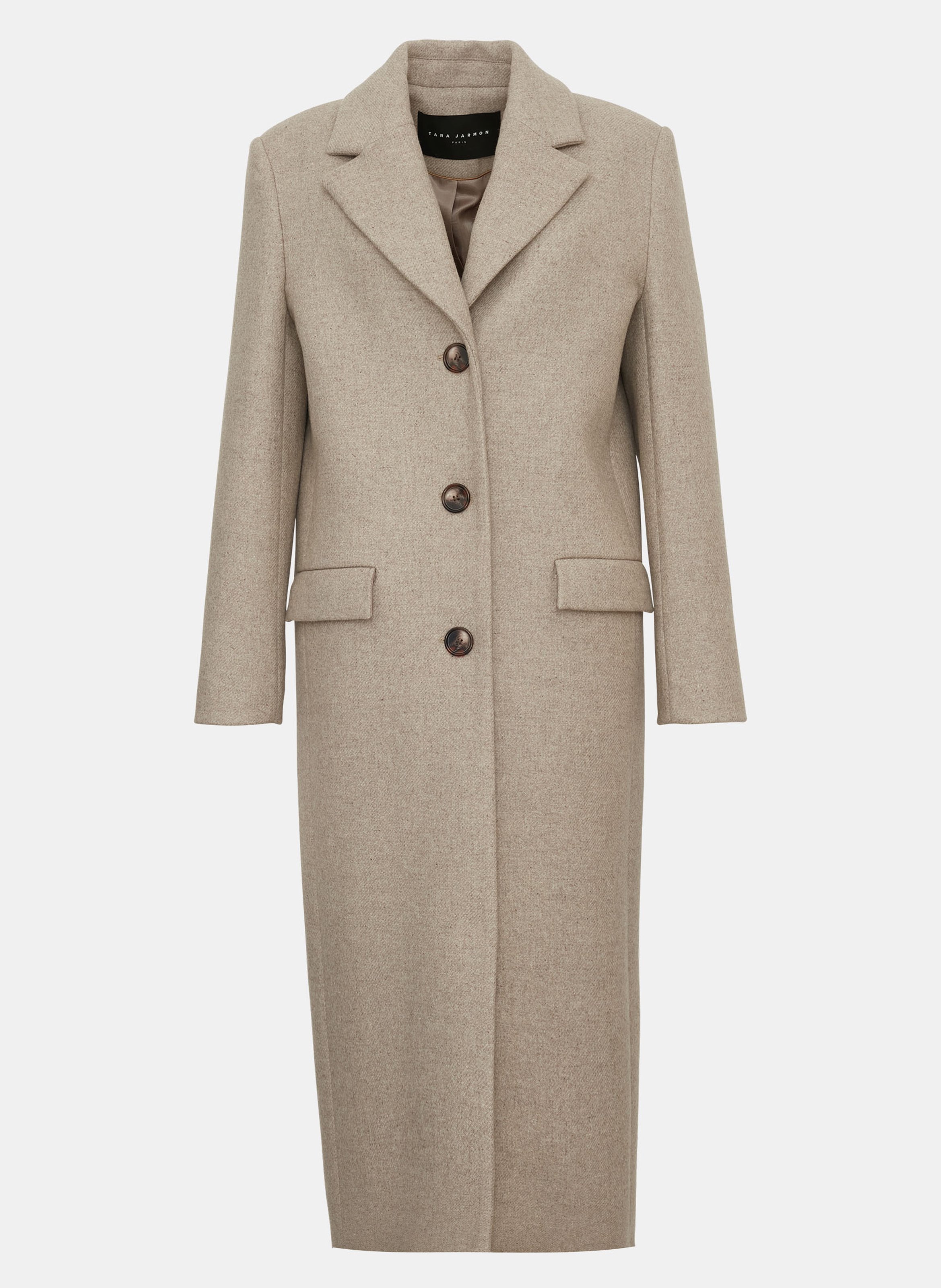 Manteau beige femme hot sale