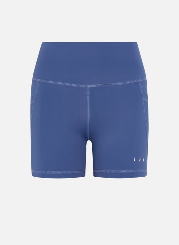 Short eider avec poches Bleu by BORN LIVING YOGA BORN LIVING YOGA Short eider avec poches Bleu