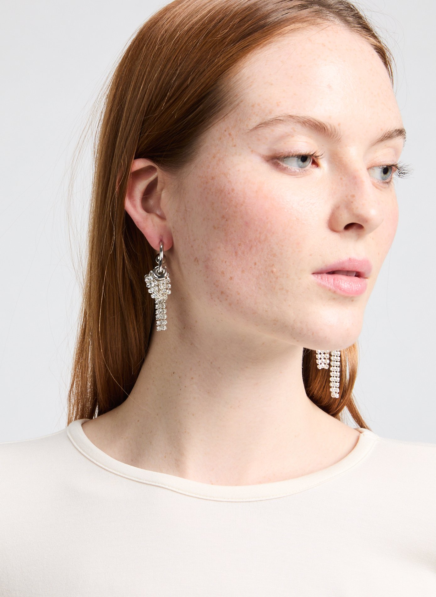 Boucles d'oreille Sammy JUSTINE CLENQUET Argent