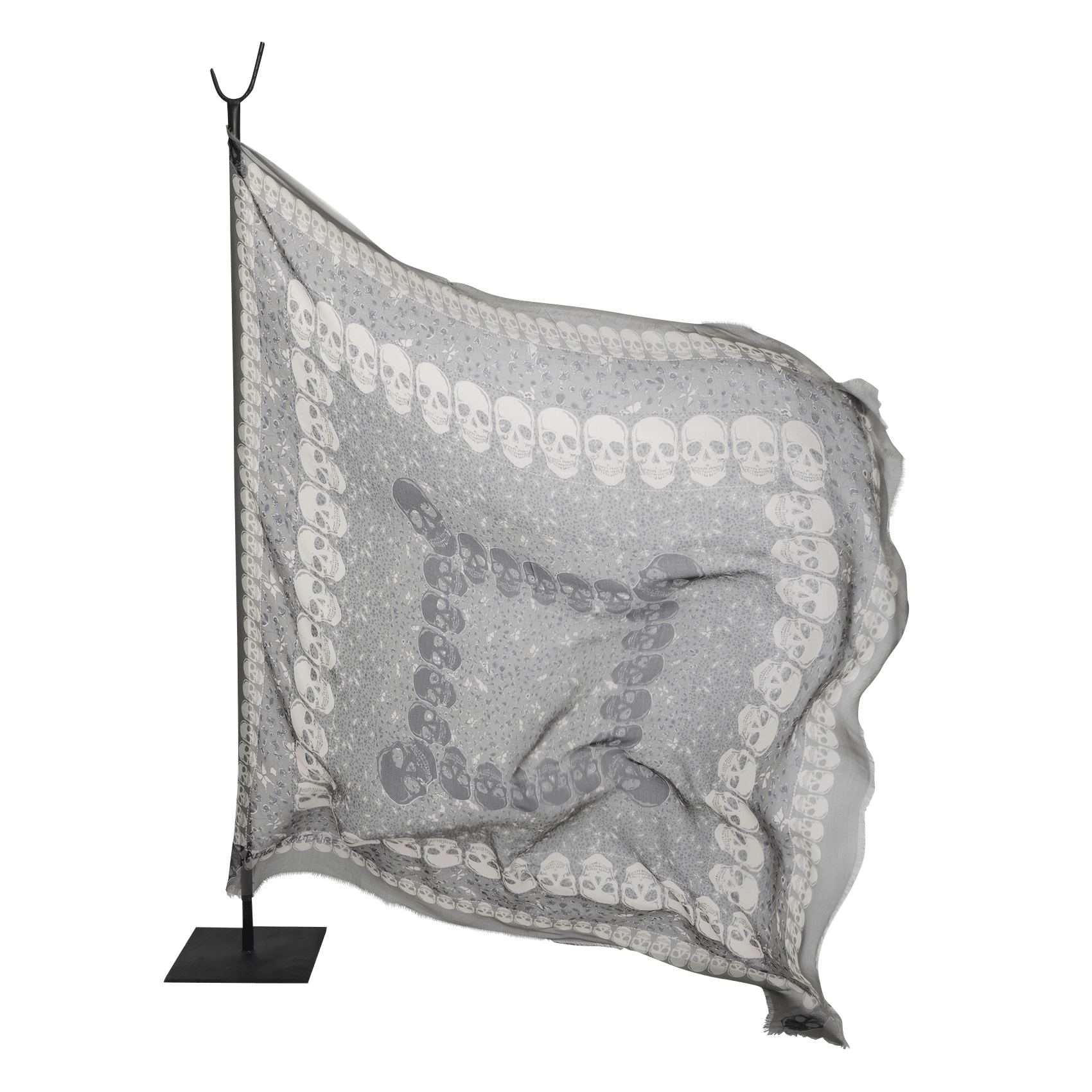 Foulard imprimé kerry ZADIG&VOLTAIRE Vert