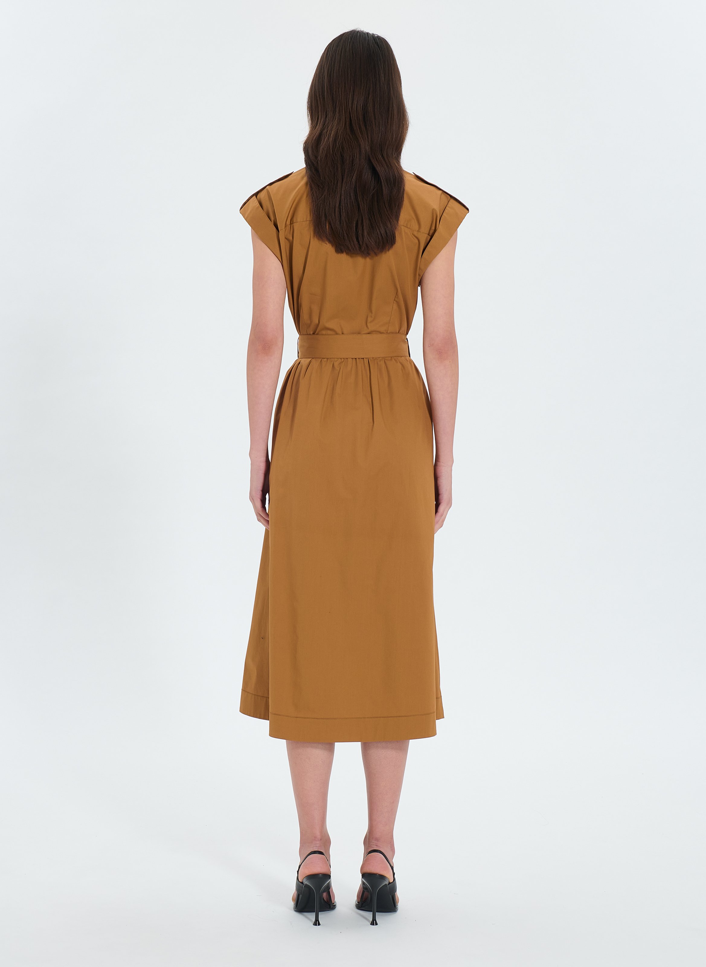 Robe  riyad ZAPA Marron