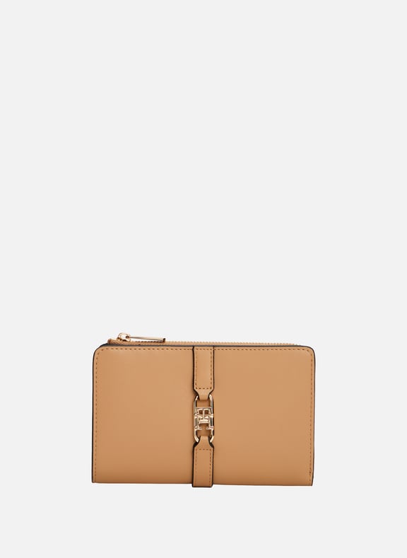 Belted wallet Beige by TOMMY HILFIGER TOMMY HILFIGER Belted wallet Beige