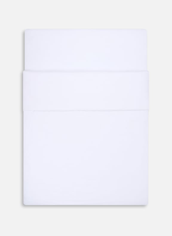 Cotton percale duvet cover White by AU PRINTEMPS PARIS AU PRINTEMPS PARIS Cotton percale duvet cover White