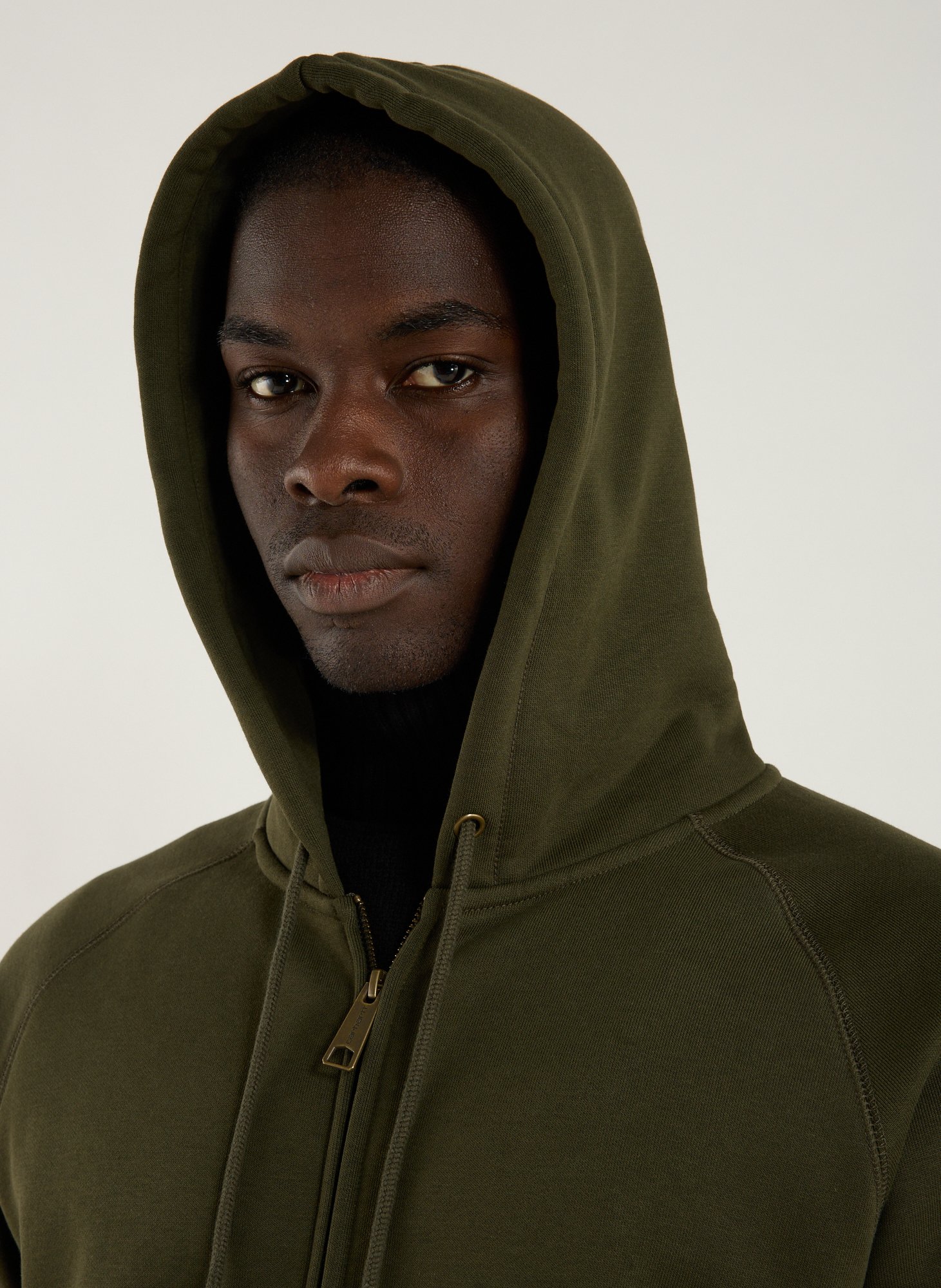 Zip-up hoodie CARHARTT WIP Green