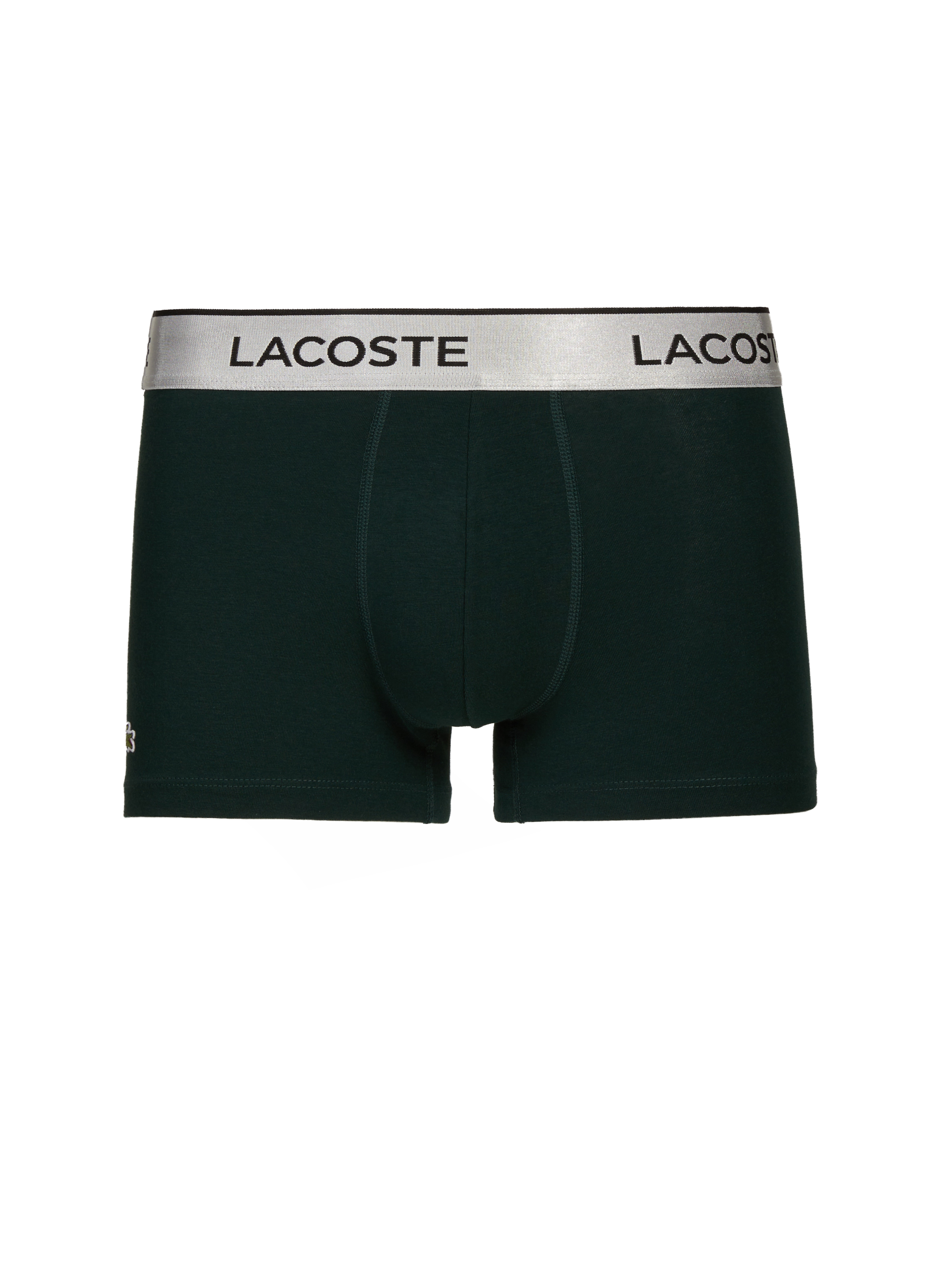 Lot de 3 boxers en coton mélangé LACOSTE Multicolore