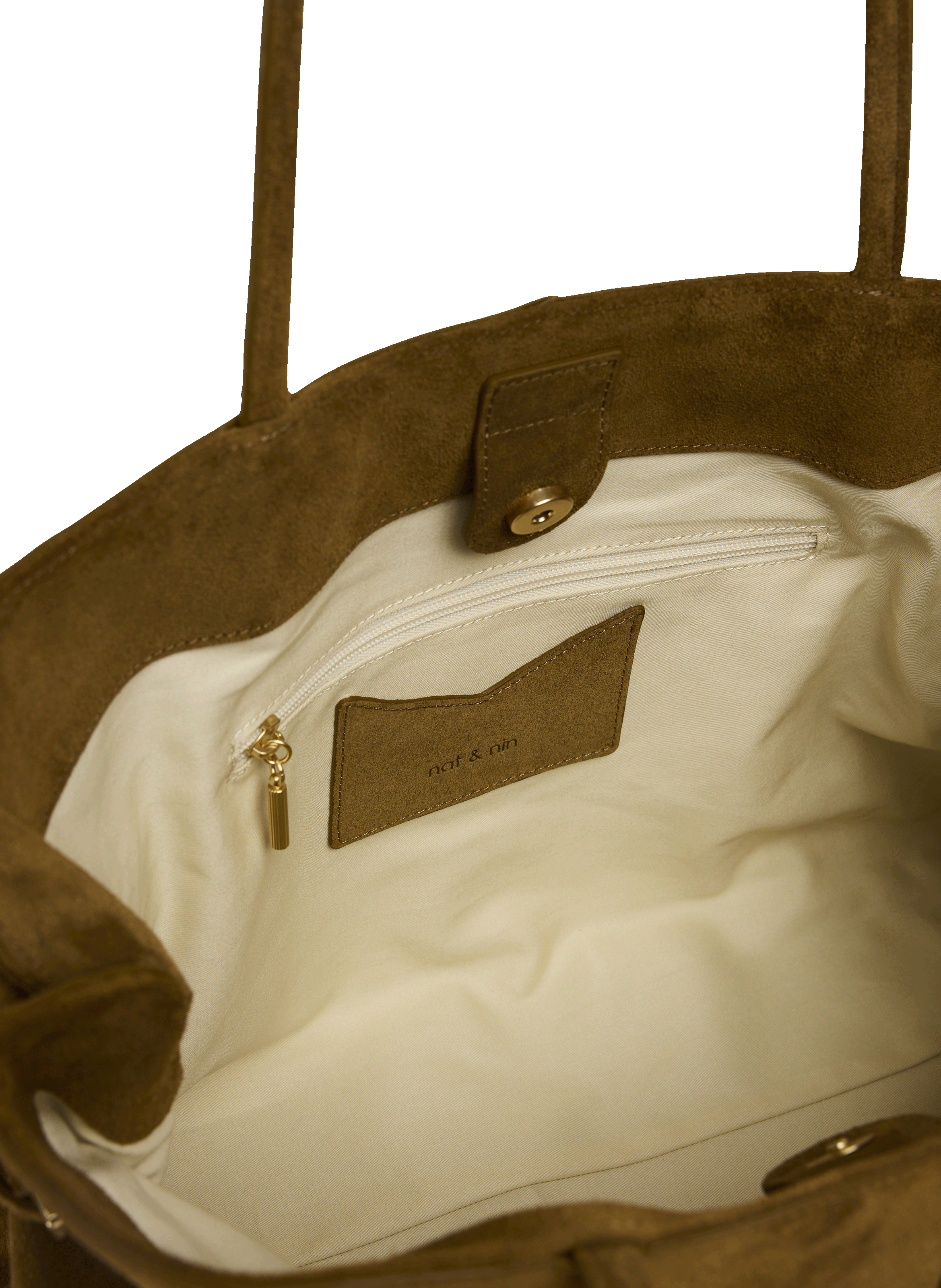 Sac épaule Pablo en cuir NAT & NIN Marron