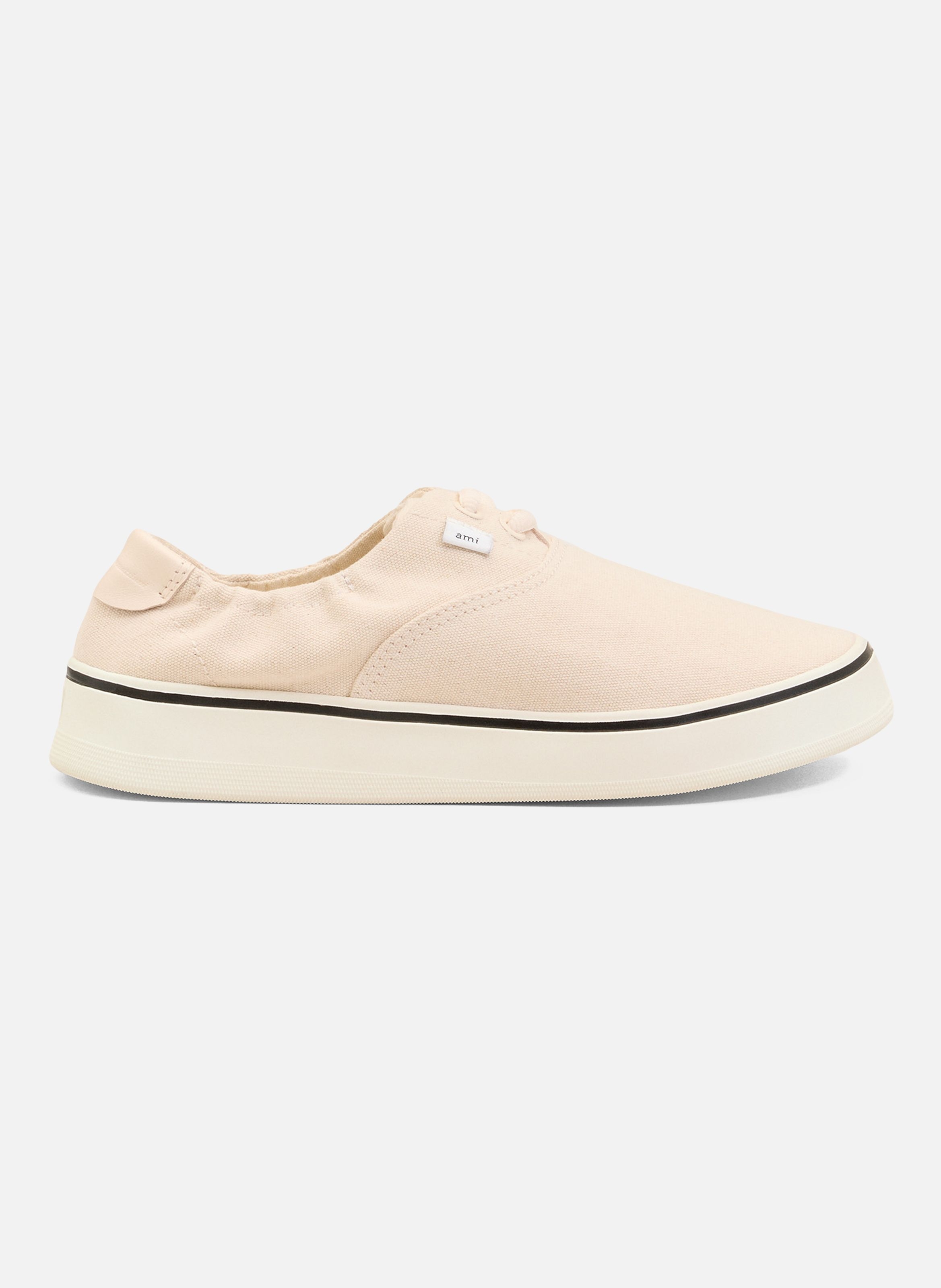 Sneakers tennis unisexes AMI PARIS Blanc