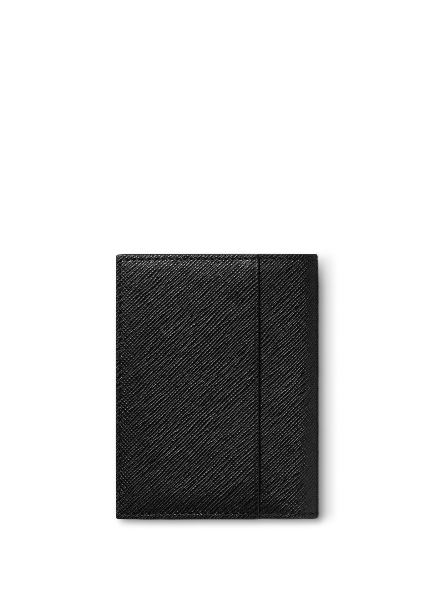 Textured leather card holder MONTBLANC Black