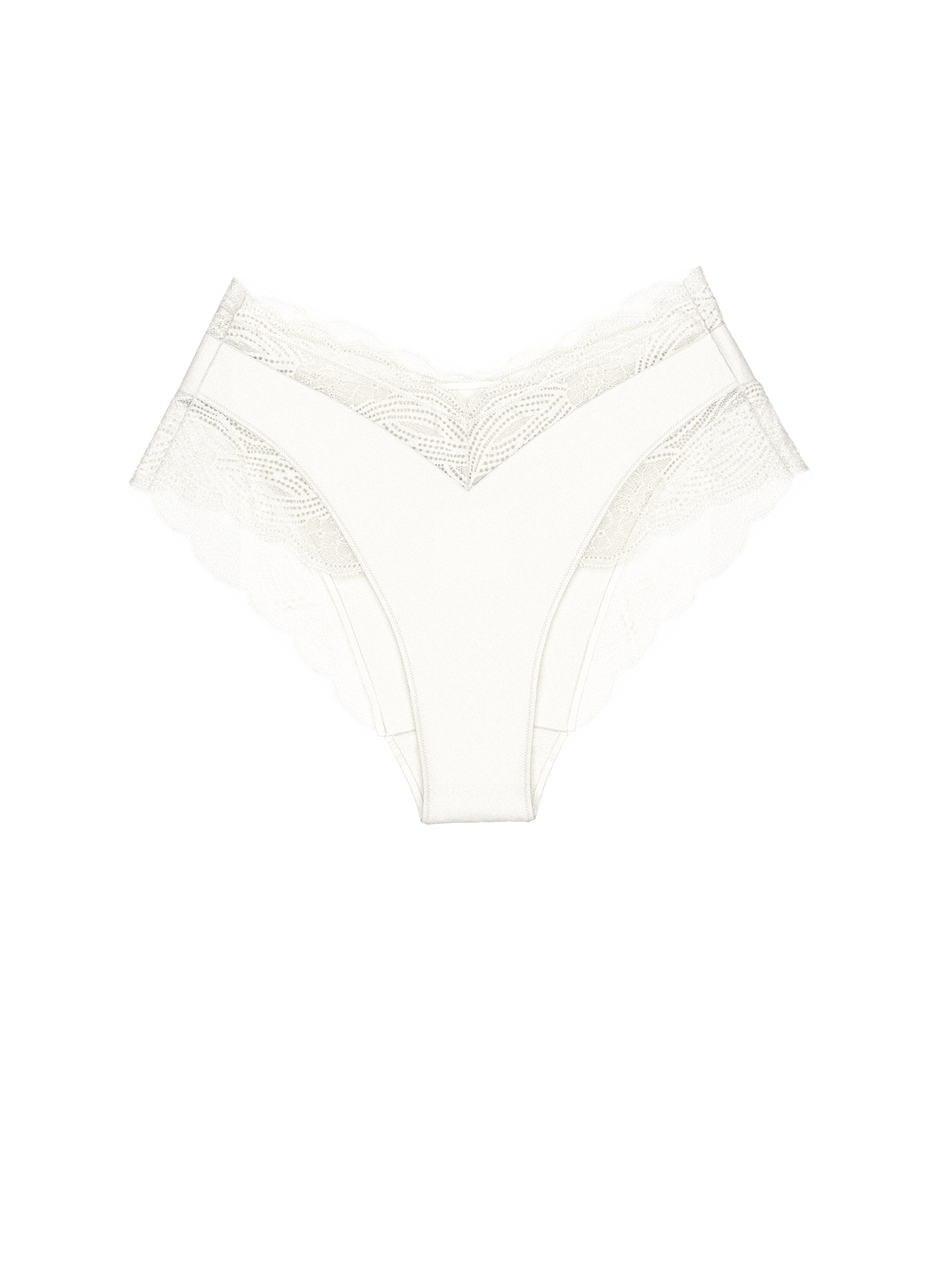 Cut-out briefs with lace TRIUMPH Beige