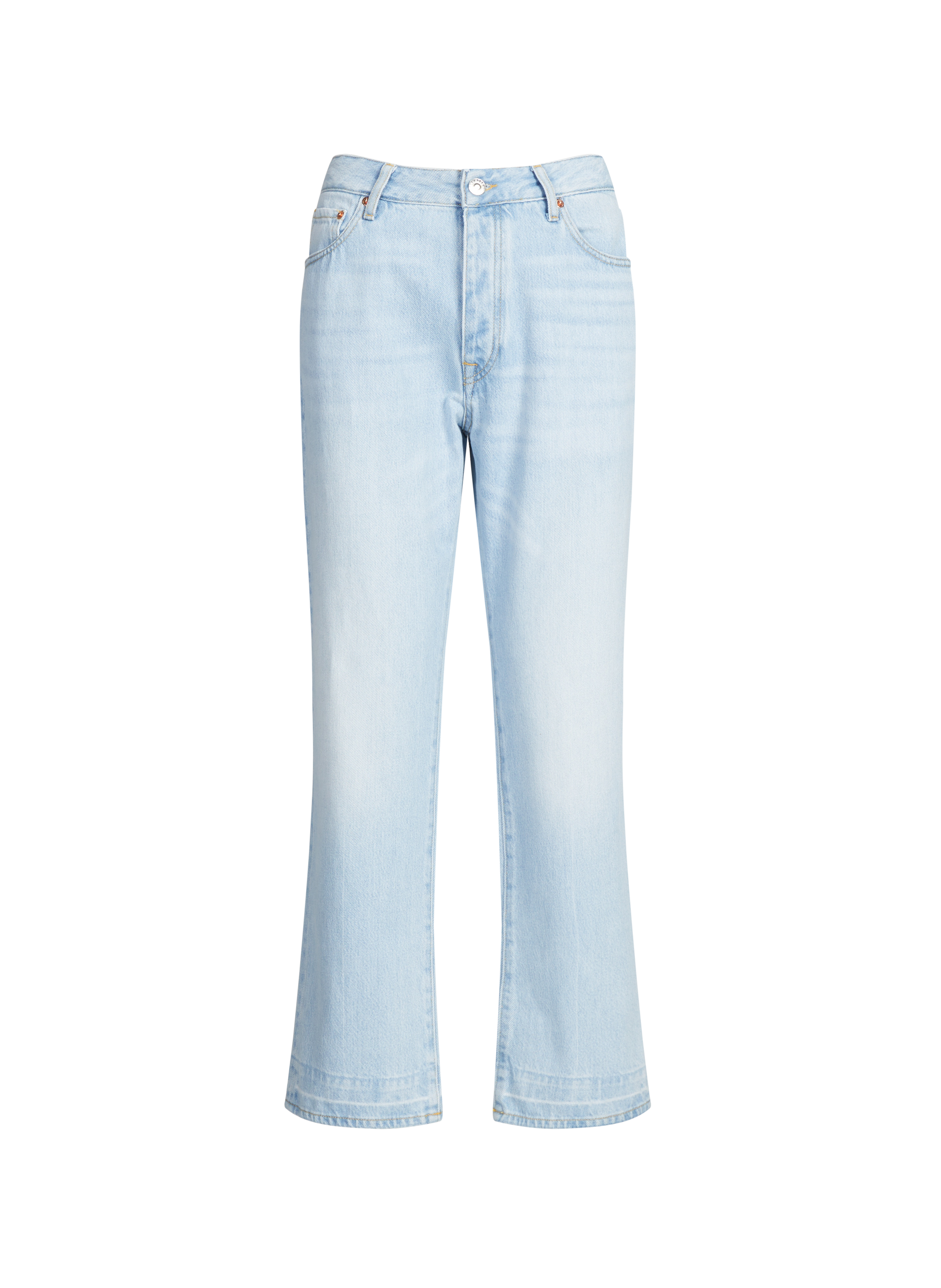 Jean Popeye droit en coton mélangé BELLEROSE Bleu