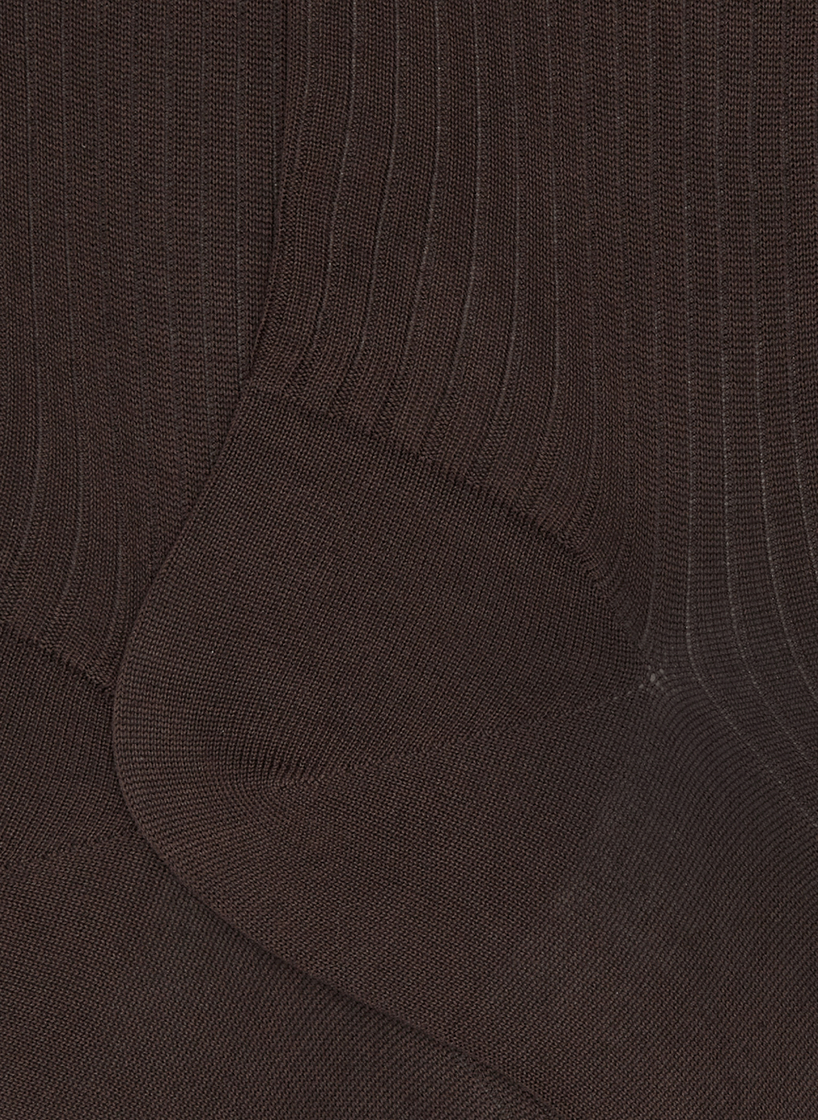 Chaussettes côtelées en coton DORÉ DORÉ Marron