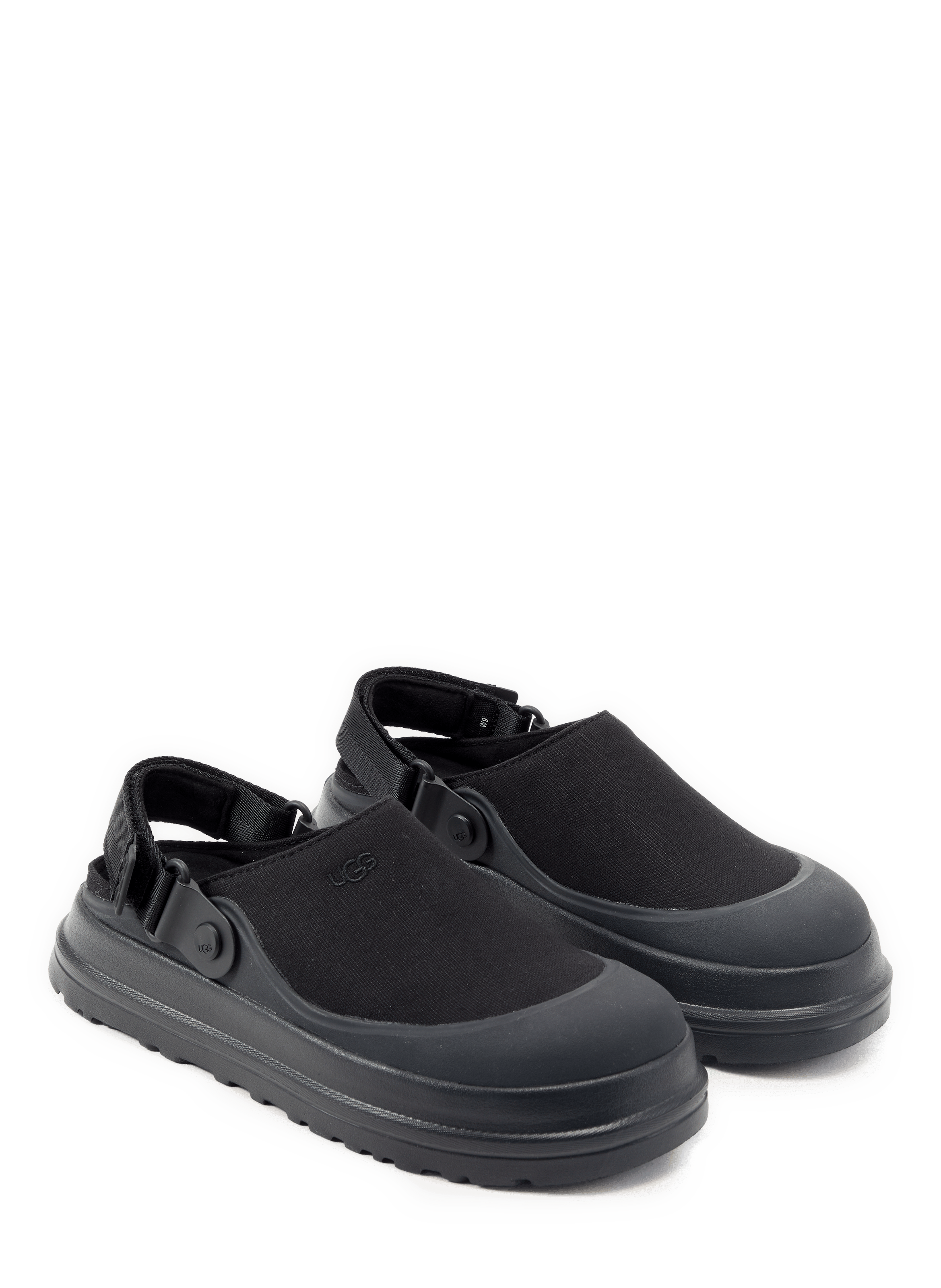 Mules GoldenGlow Canvas en coton mélangé UGG Noir