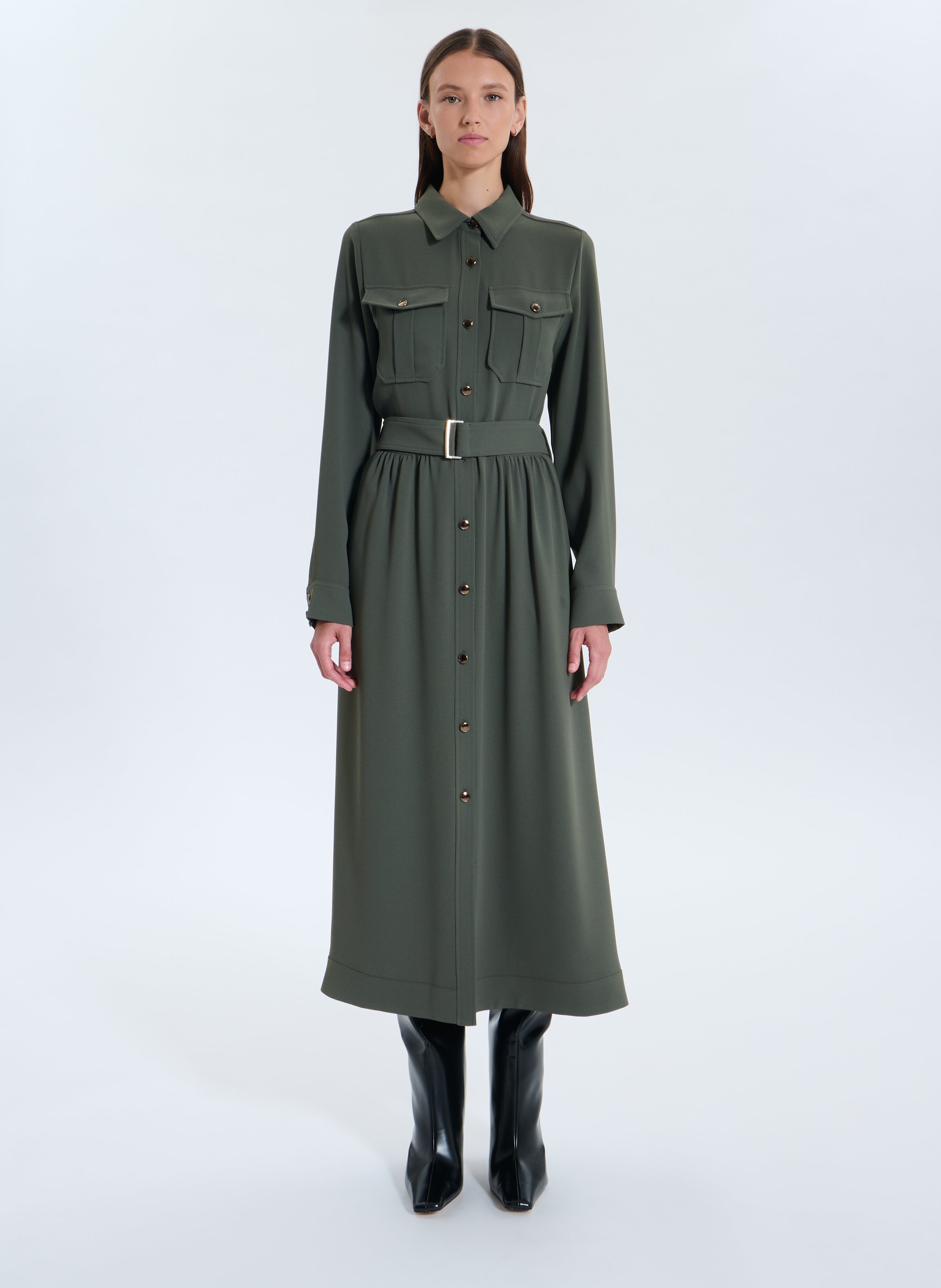 Robe  riyado ZAPA Kaki