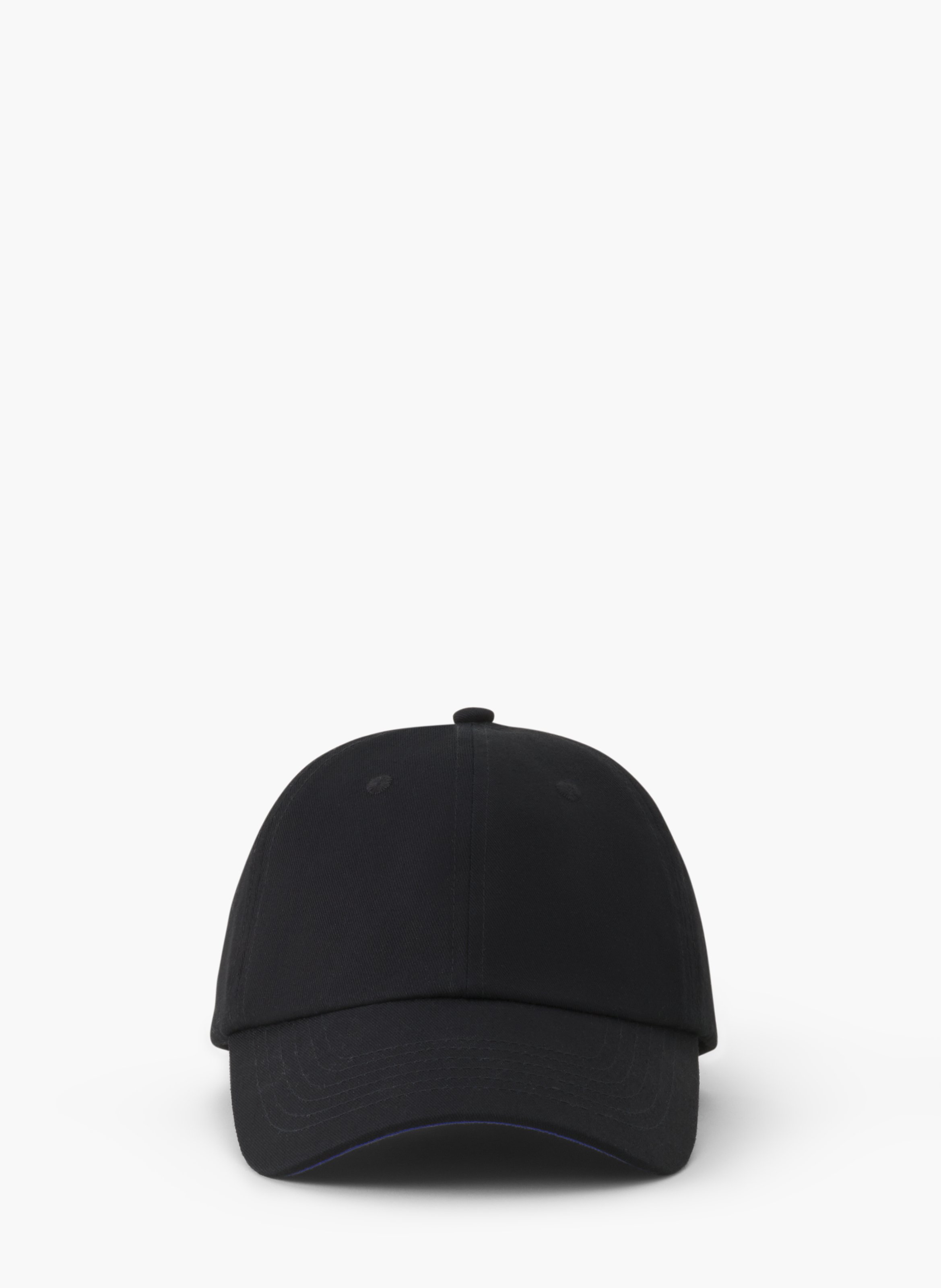 Casquette signature lanvin en coton LANVIN Noir