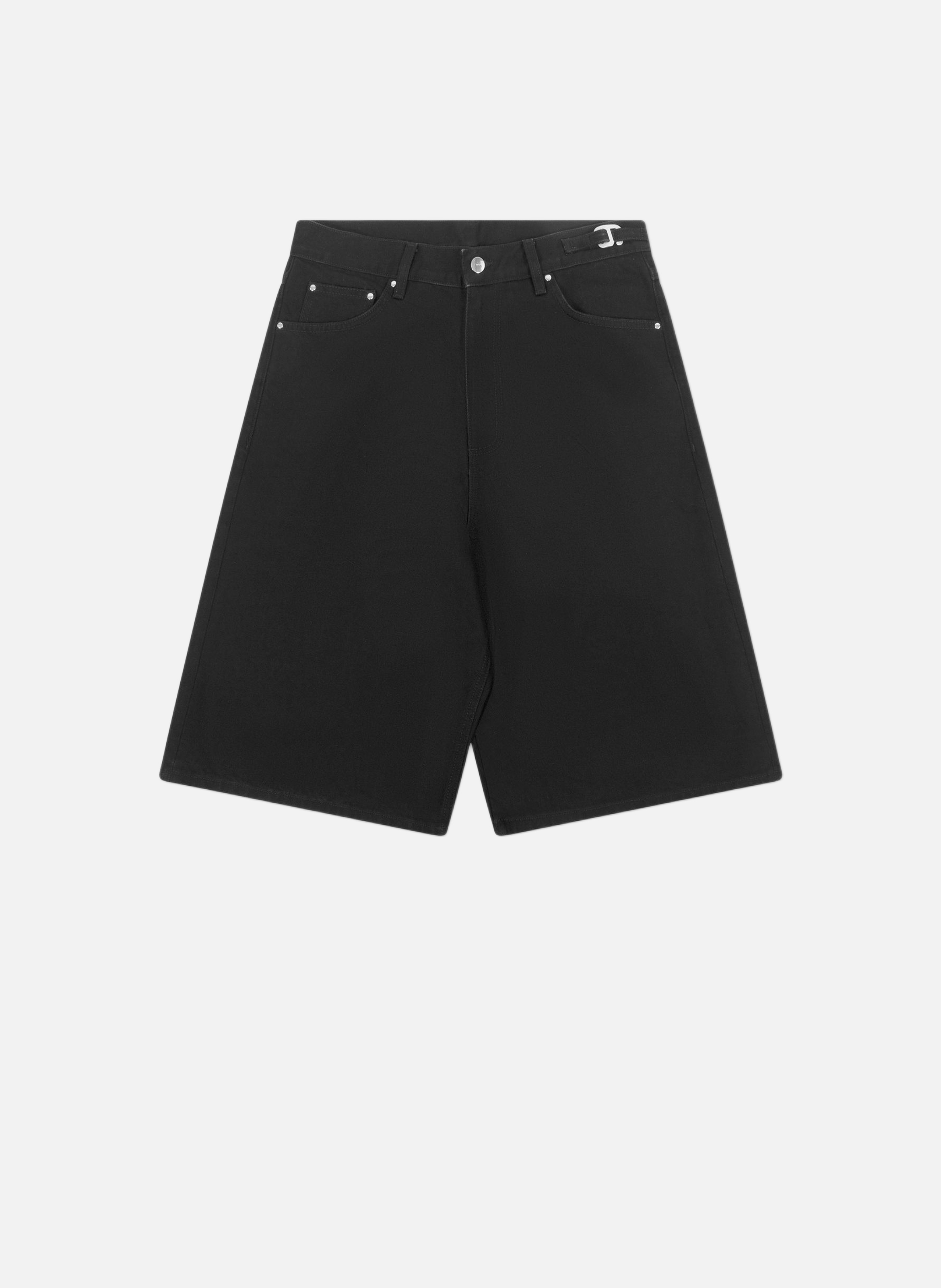 Short en jean fence HELIOT EMIL Noir