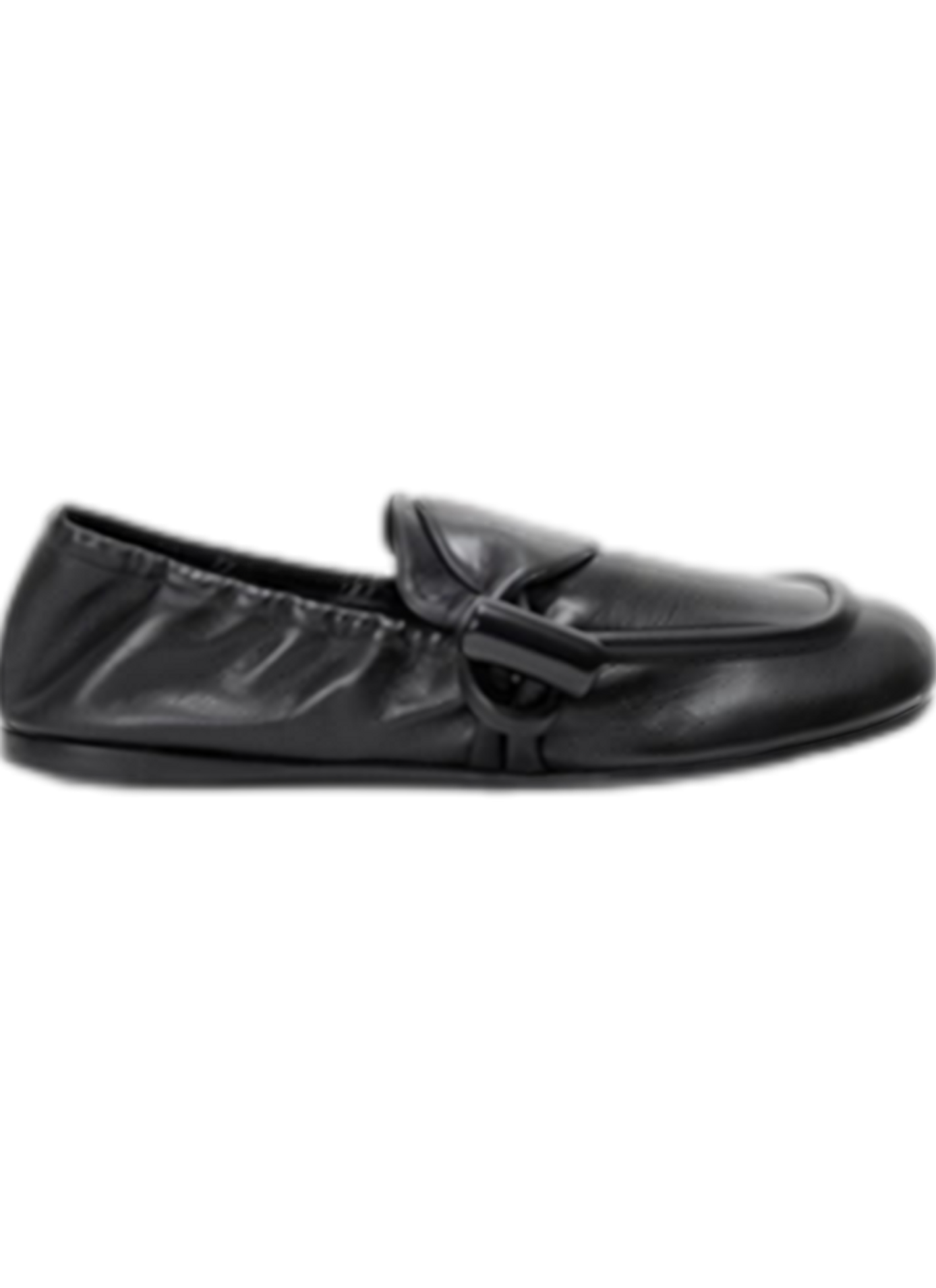 Toggle calf leather shiny smooth moccasins LOEWE Black
