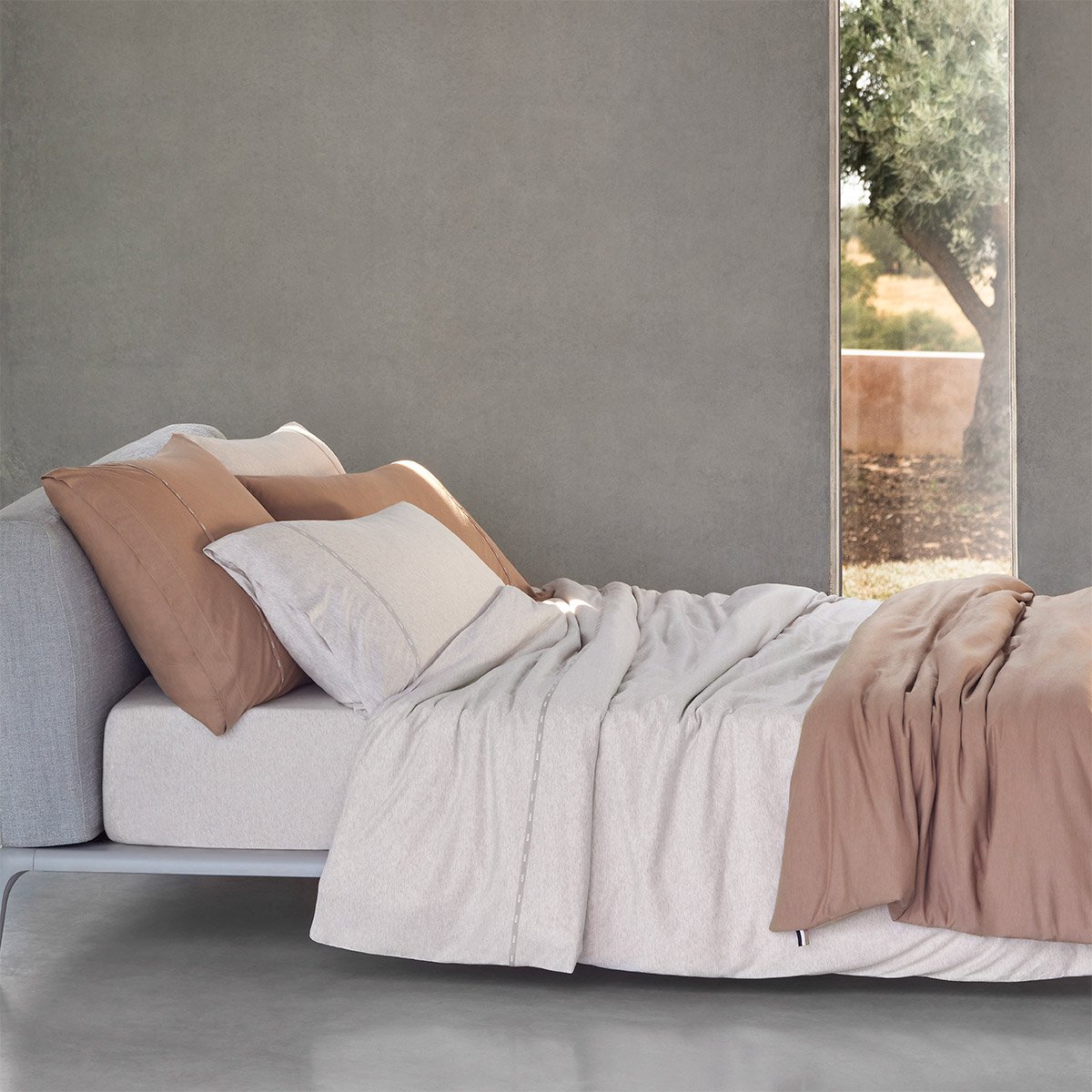 Housse de couette en coton modal, boss sense BOSS HOME Beige