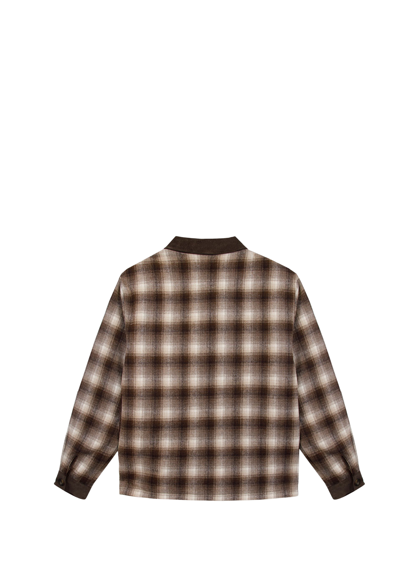 Blouson ample à carreaux en laine mélangée MAISON LABICHE Bleu