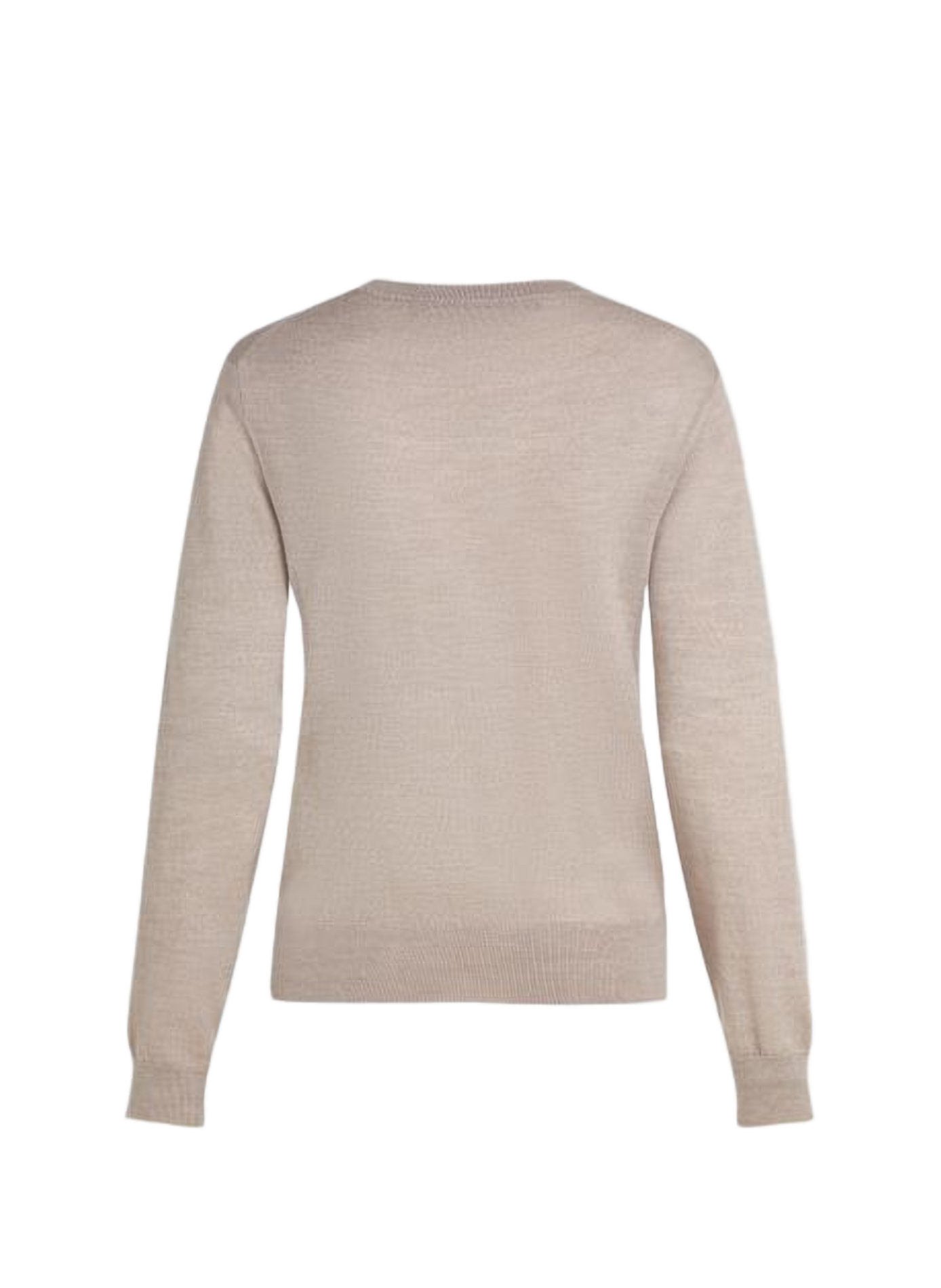 Pull en laine mérinos KARL LAGERFELD Beige