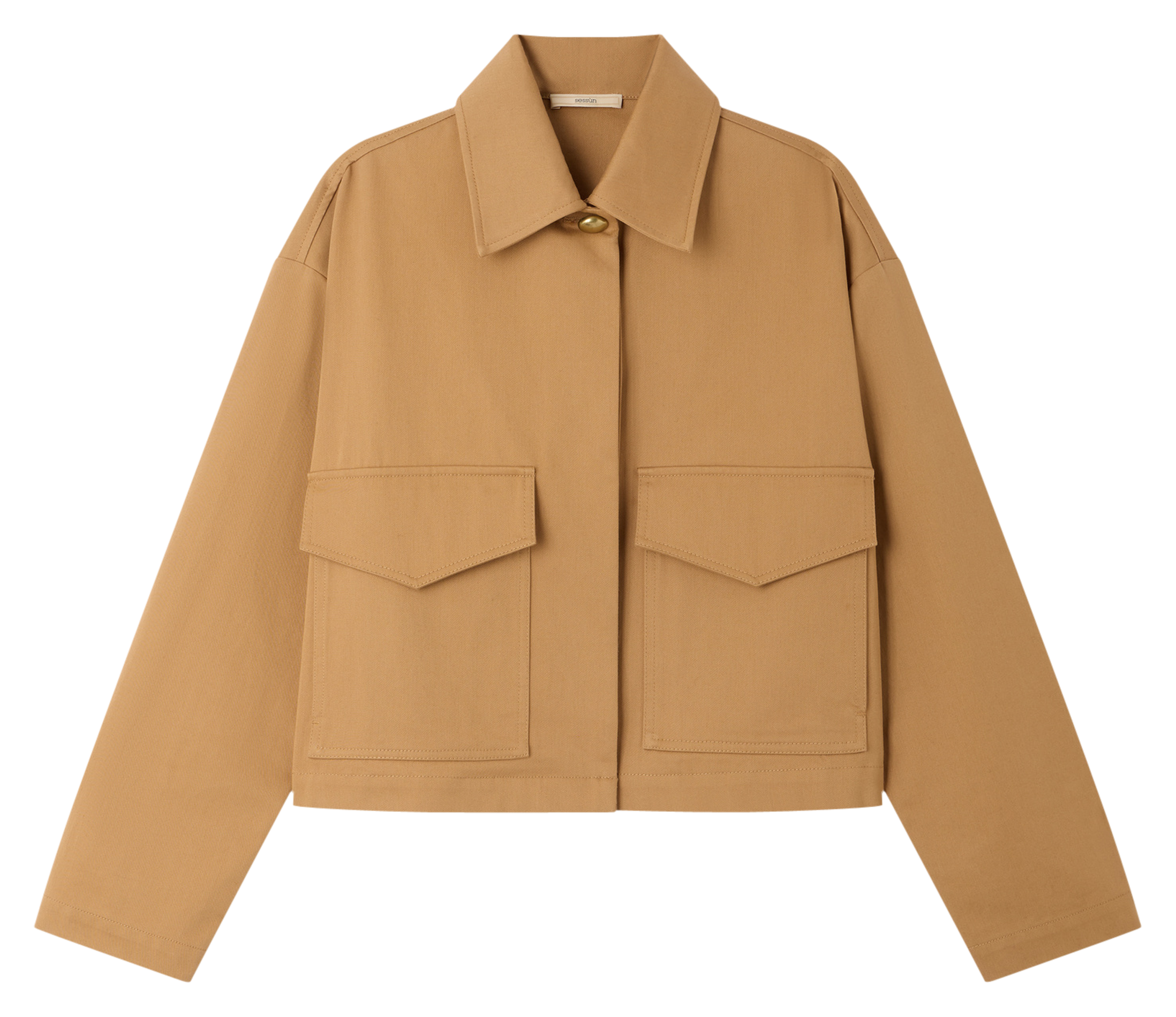 Veste ample en coton otta SESSUN Beige