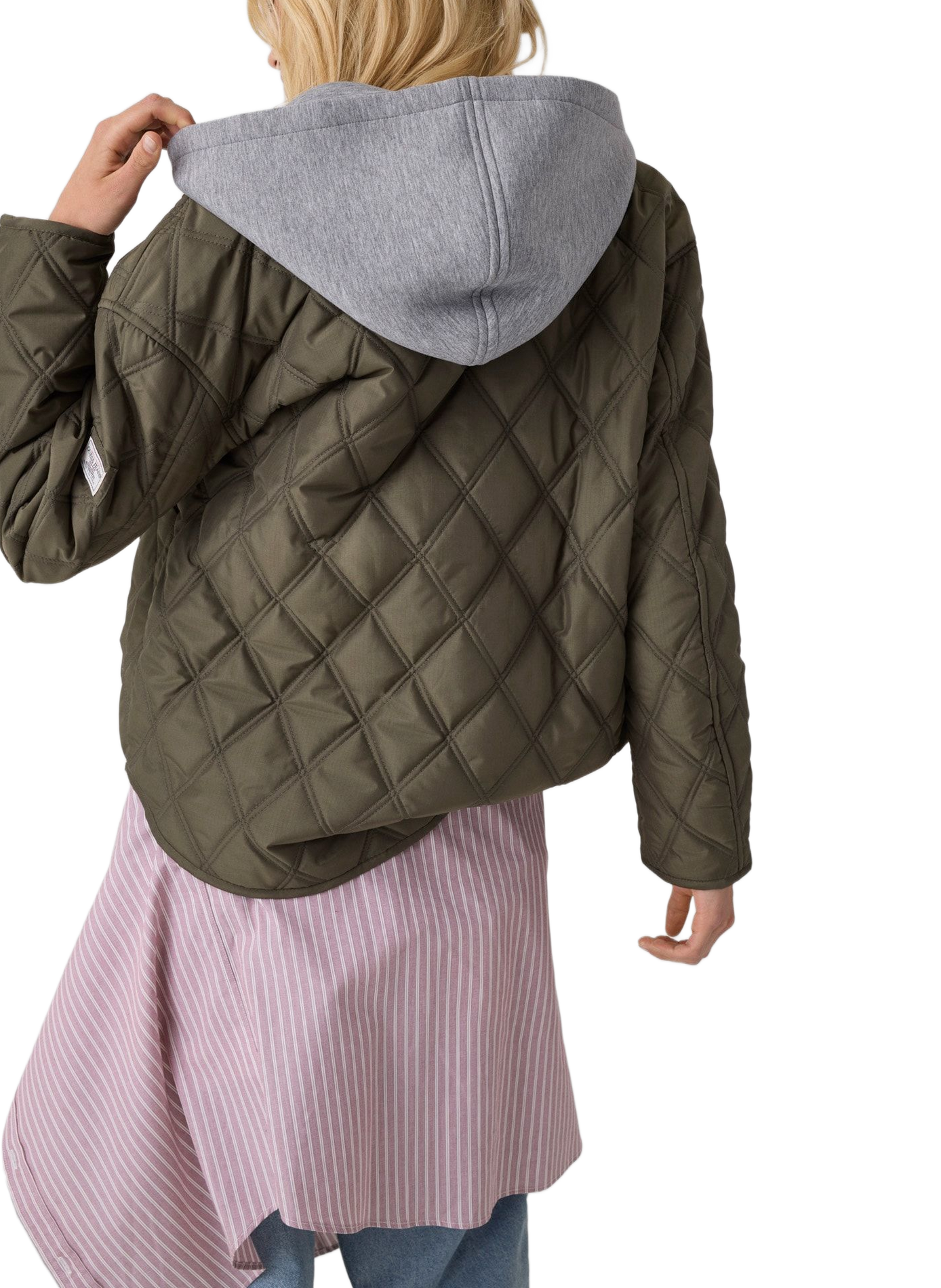 Gepolsterte Jacke GUESS Khaki