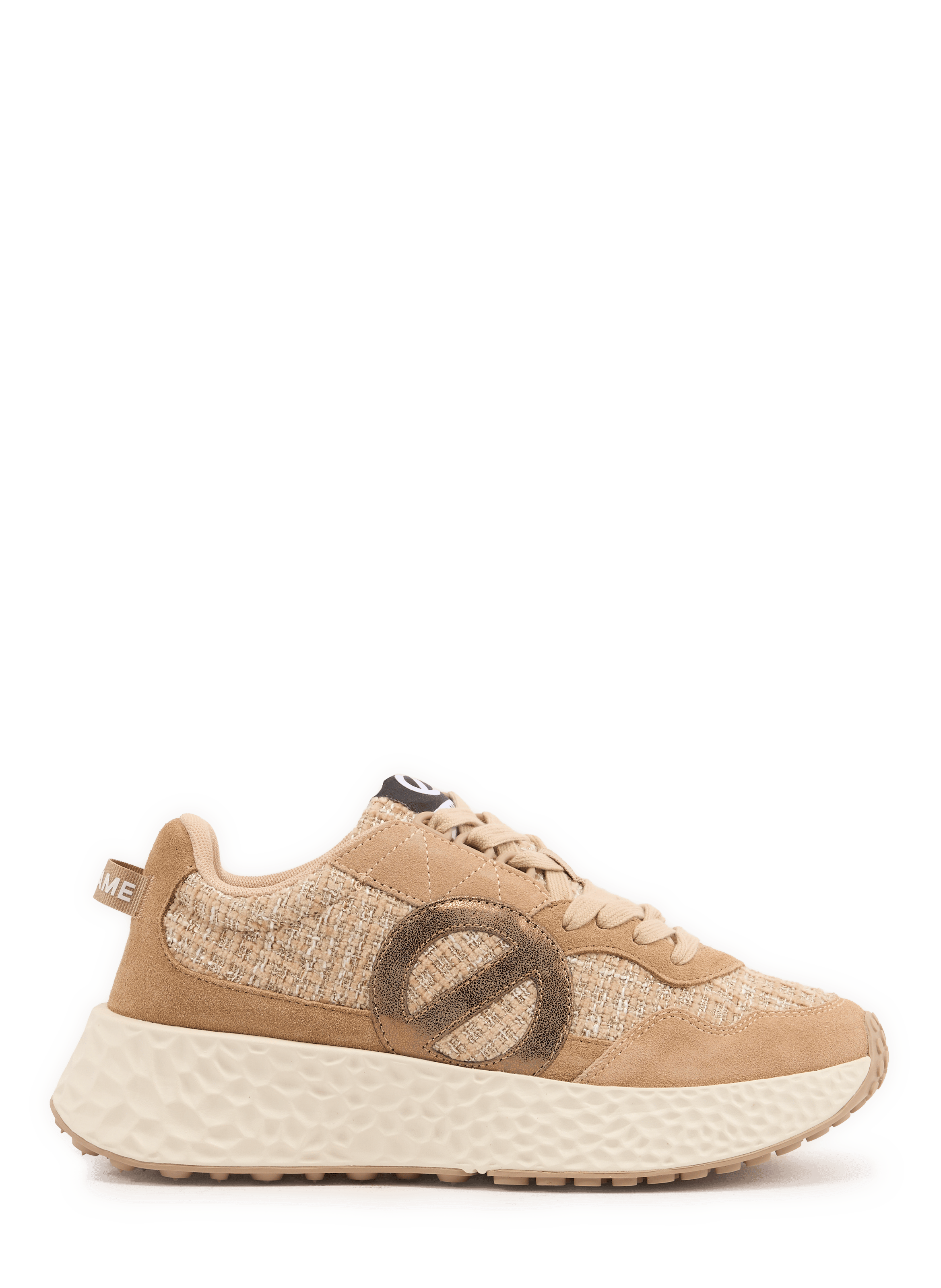 Baskets basses Carter Jogger W en cuir mélangé NO NAME Beige