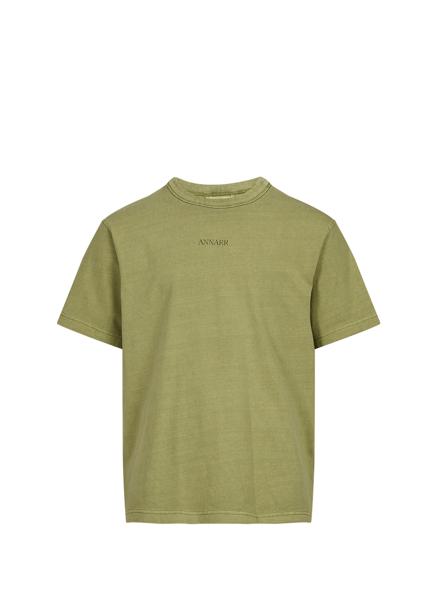 T-Shirt mit Location-Print aus Baumwolle ANNARR Grun